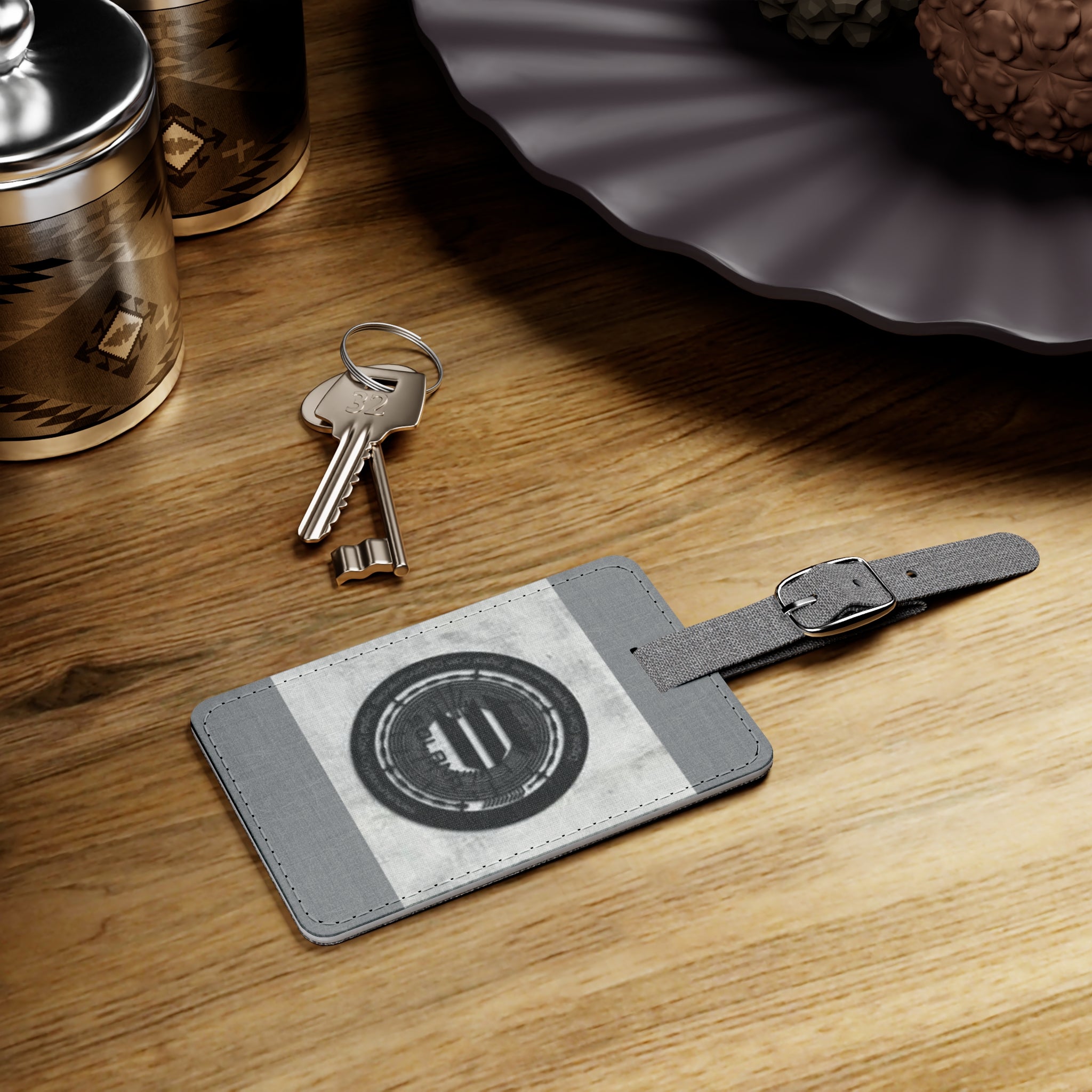 Solana Cryptocurrency Luggage Tag | Rectangle Saffiano Polyester