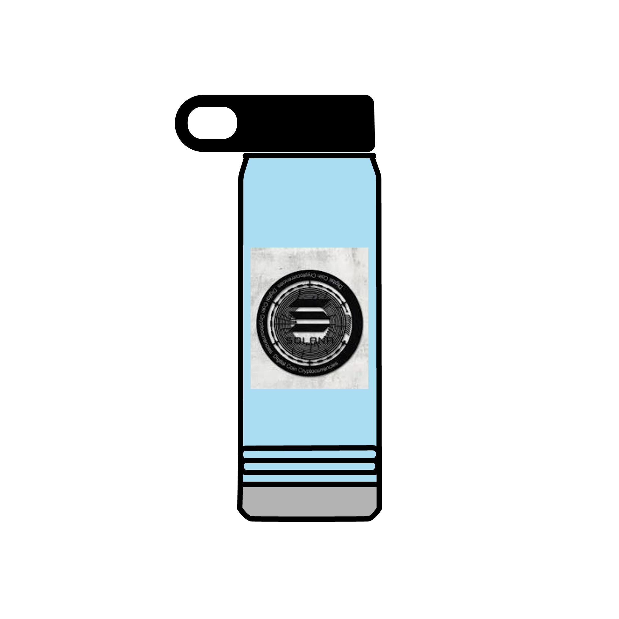 Bouteille d'eau Solana Coin | Gobelet isotherme en acier inoxydable de 590 ml