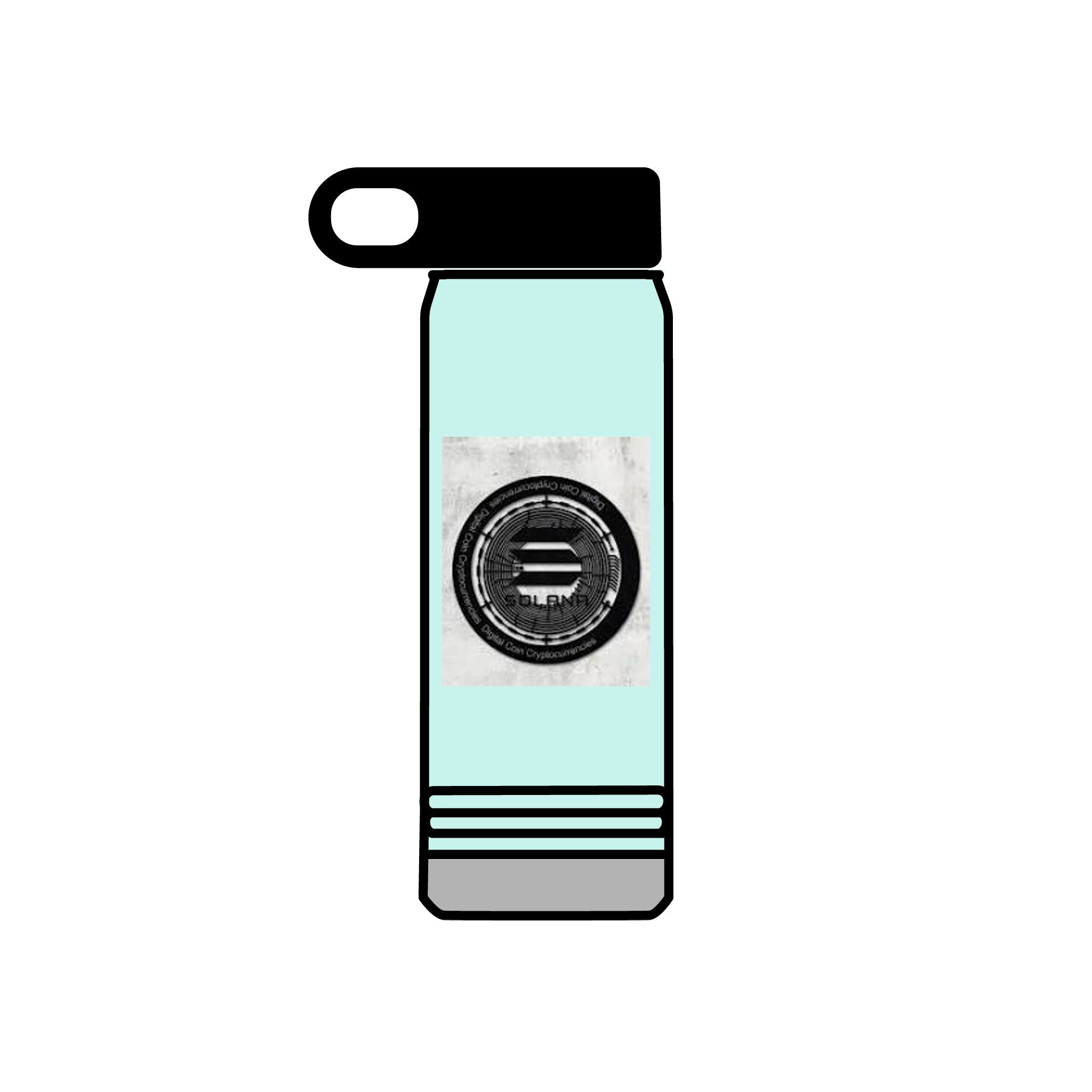 Bouteille d'eau Solana Coin | Gobelet isotherme en acier inoxydable de 590 ml