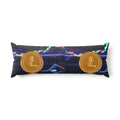Litecoin Crypto Coins body pillow | Cryptocurrency trading chart design
