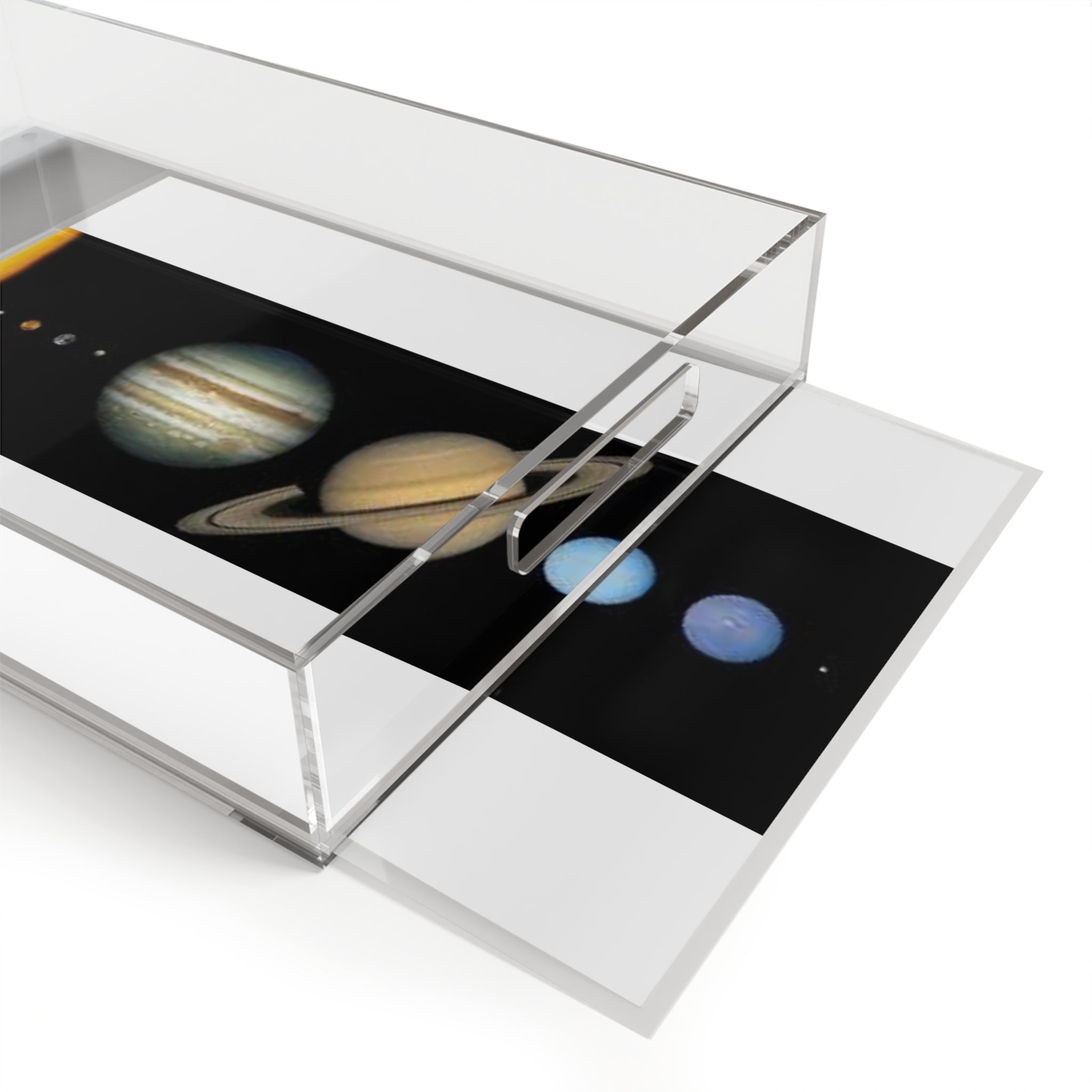 Solar System Planets Acrylic Serving Tray | Space Planetary Design