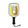 Golden Letter U Figure Pickleball Paddle
