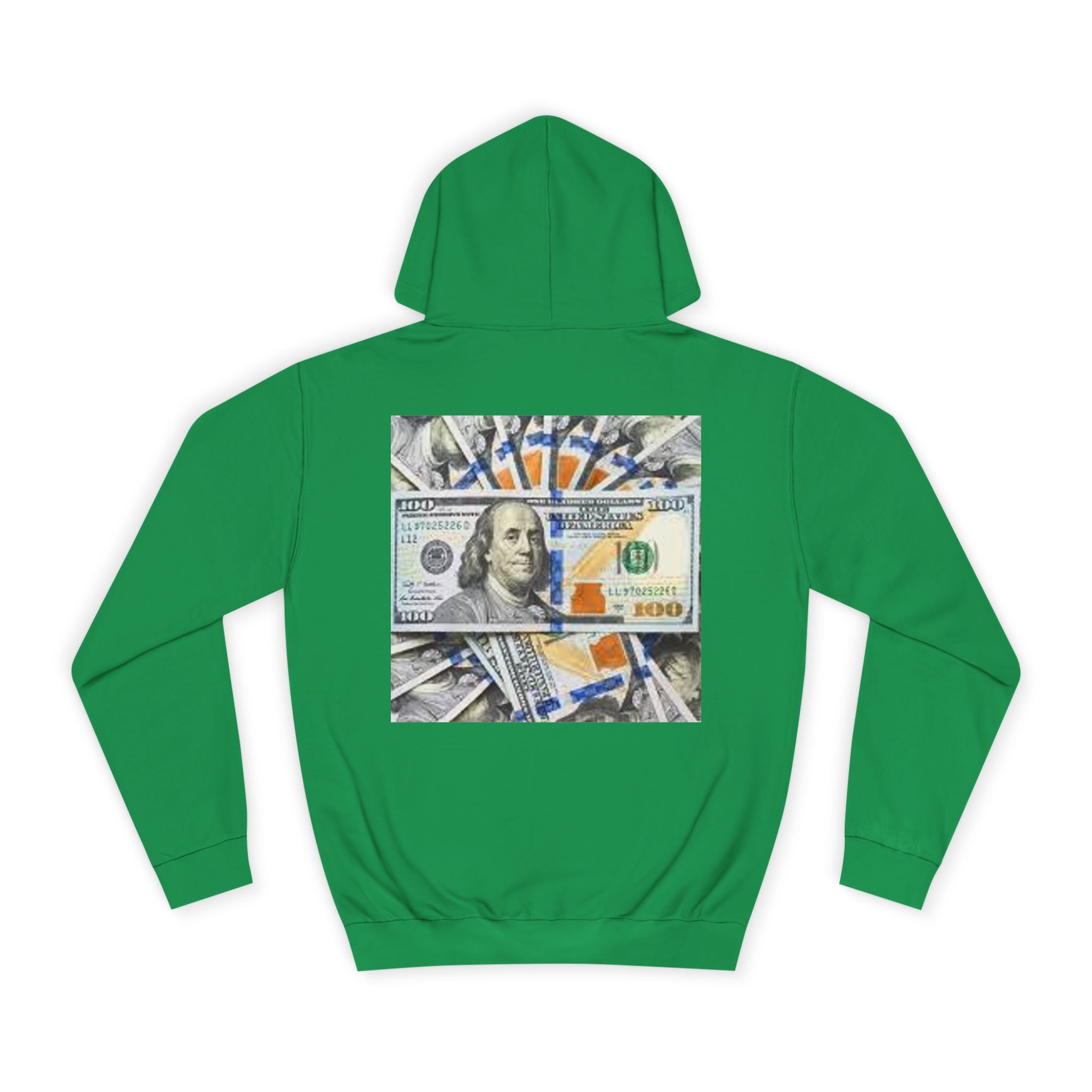 Hundred Dollar Bill Hoodie | Money Graphic Sweatshirt