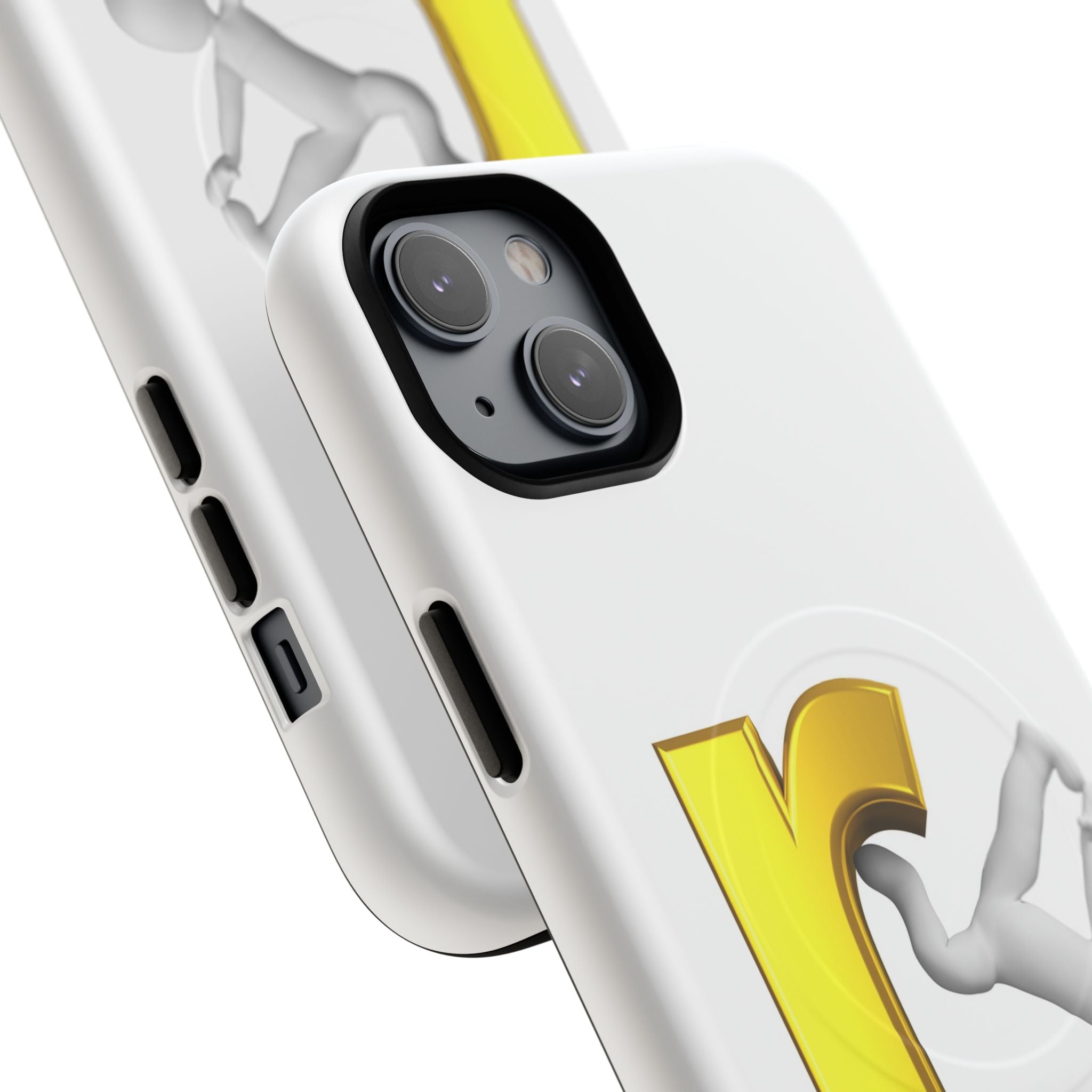 Yellow Letter R Breakdance Phone Case | Tough Magnetic Case
