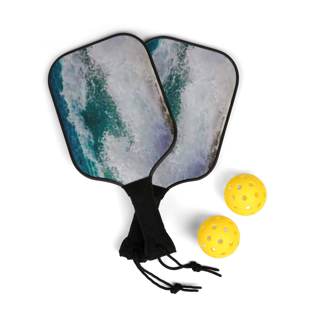 Waves Paddle Set | Pickleball Paddle with Balls