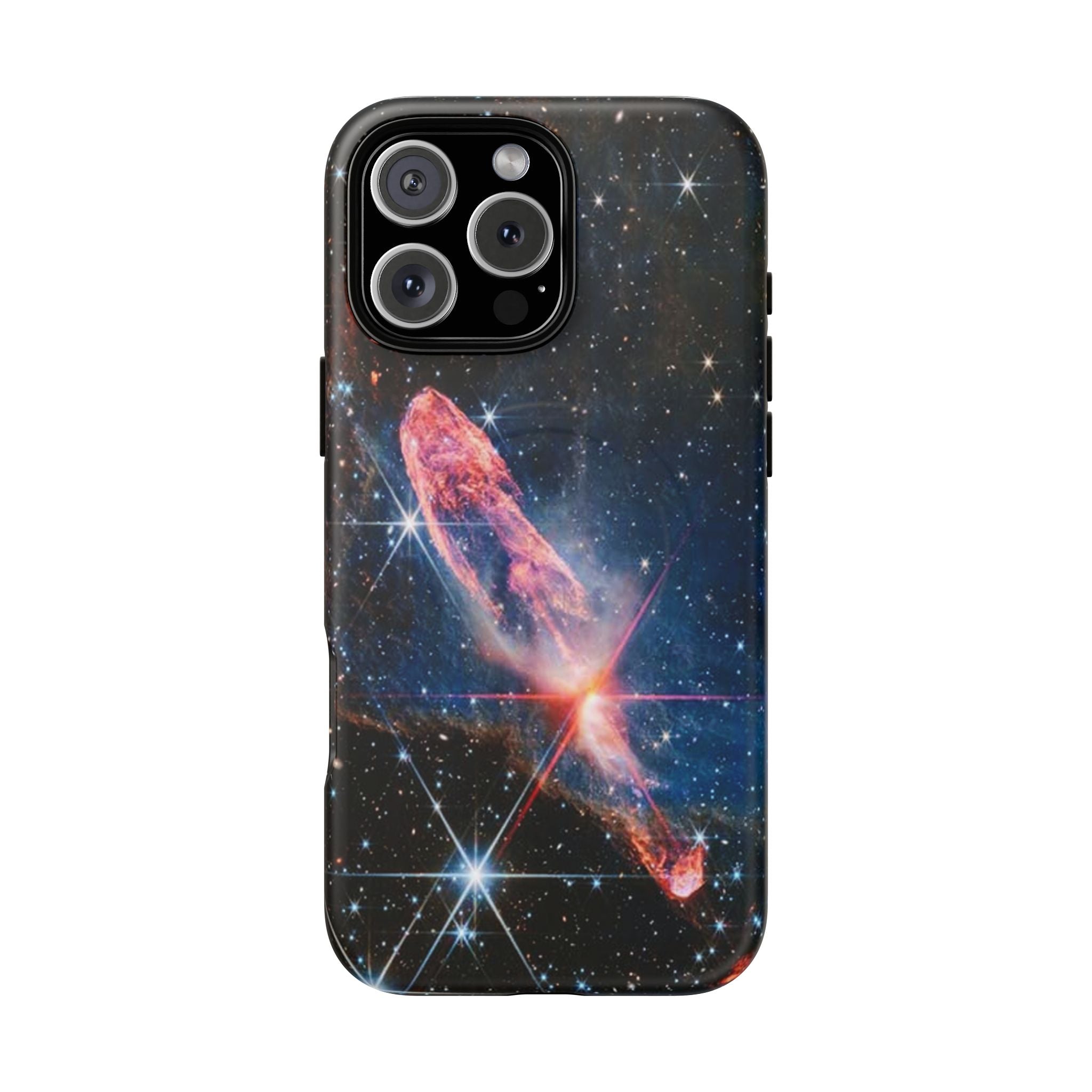 Coque de téléphone Nébuleuse Cosmique | Coque magnétique robuste, motif Galaxie spatiale