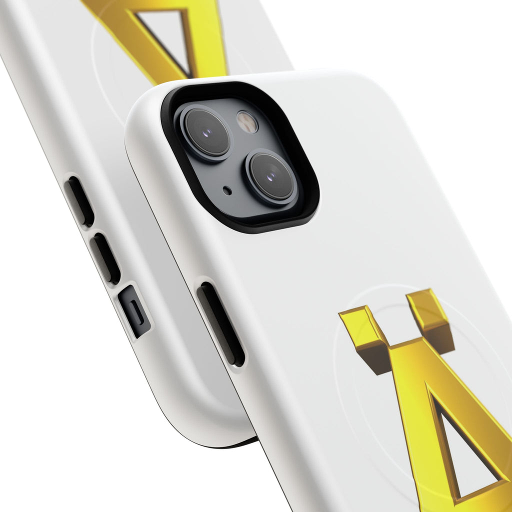 Gold Letter Ä Phone Case | Magnetic Tough Case, Initial Monogram