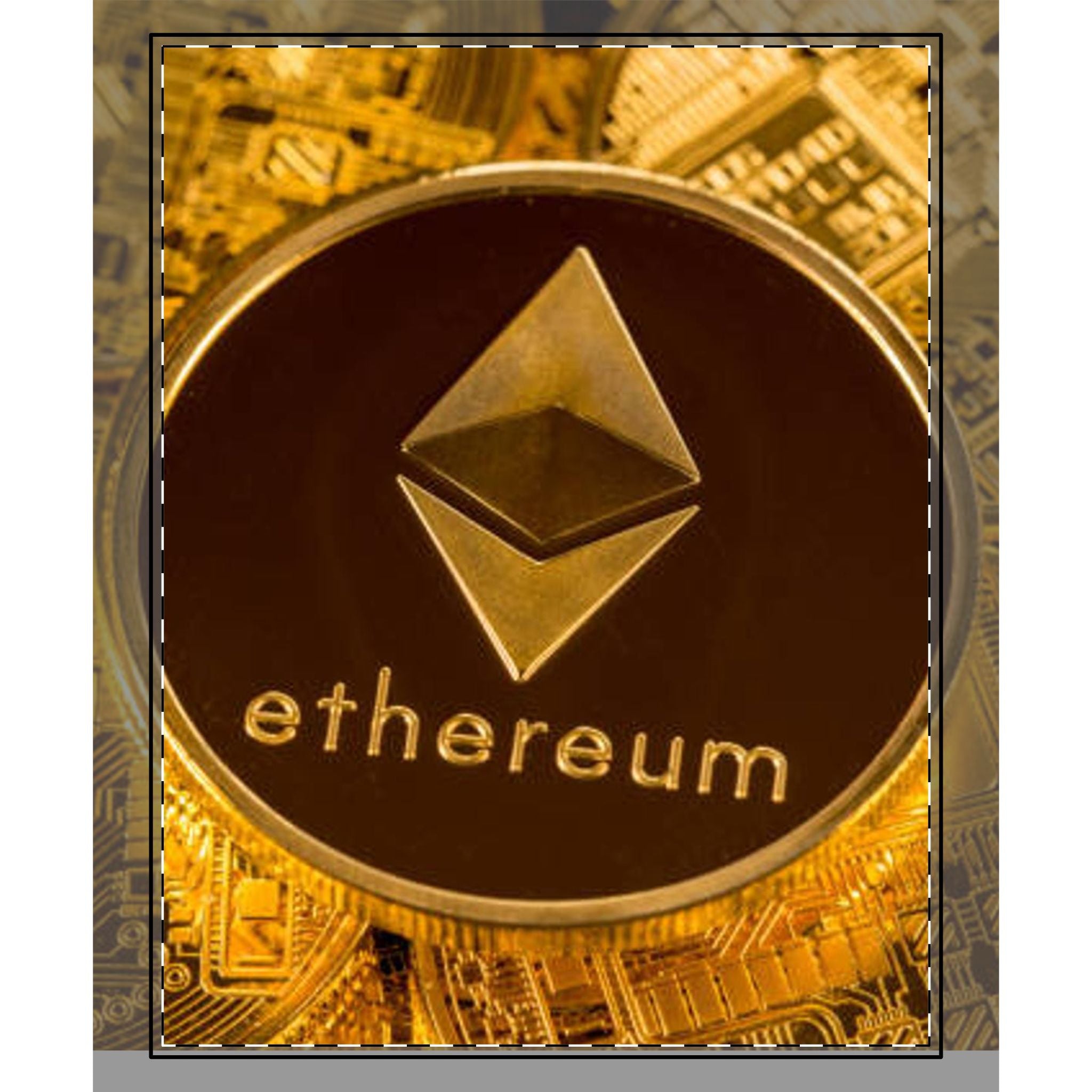 Woven-Style Coverlet | Ethereum Cryptocurrency