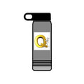 Gold Letter Q Monogram Water Bottle | 20oz Stainless Tumbler
