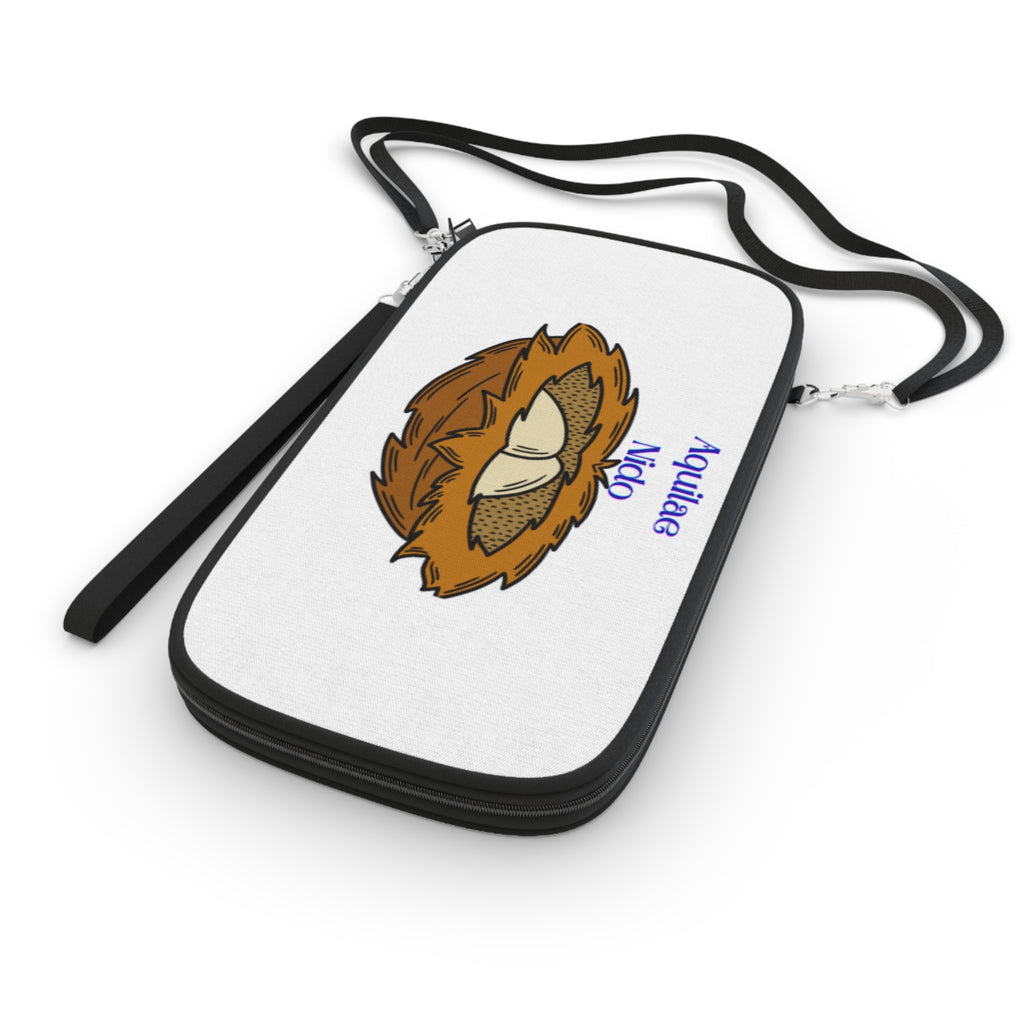 Eagle's Nest Illustration Passport Wallet | Bird Nesting Design