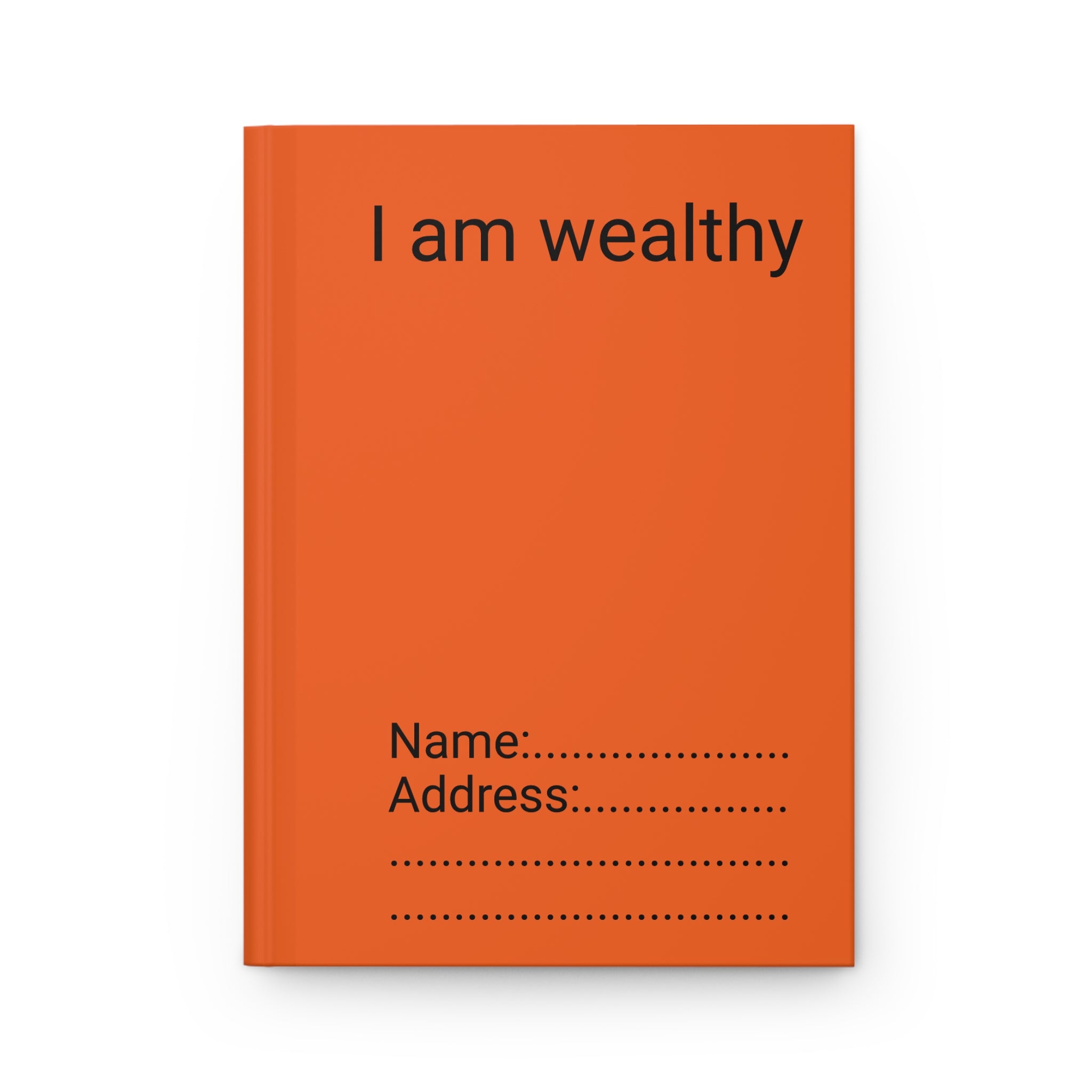 Wealthy Hardcover Journal Matte