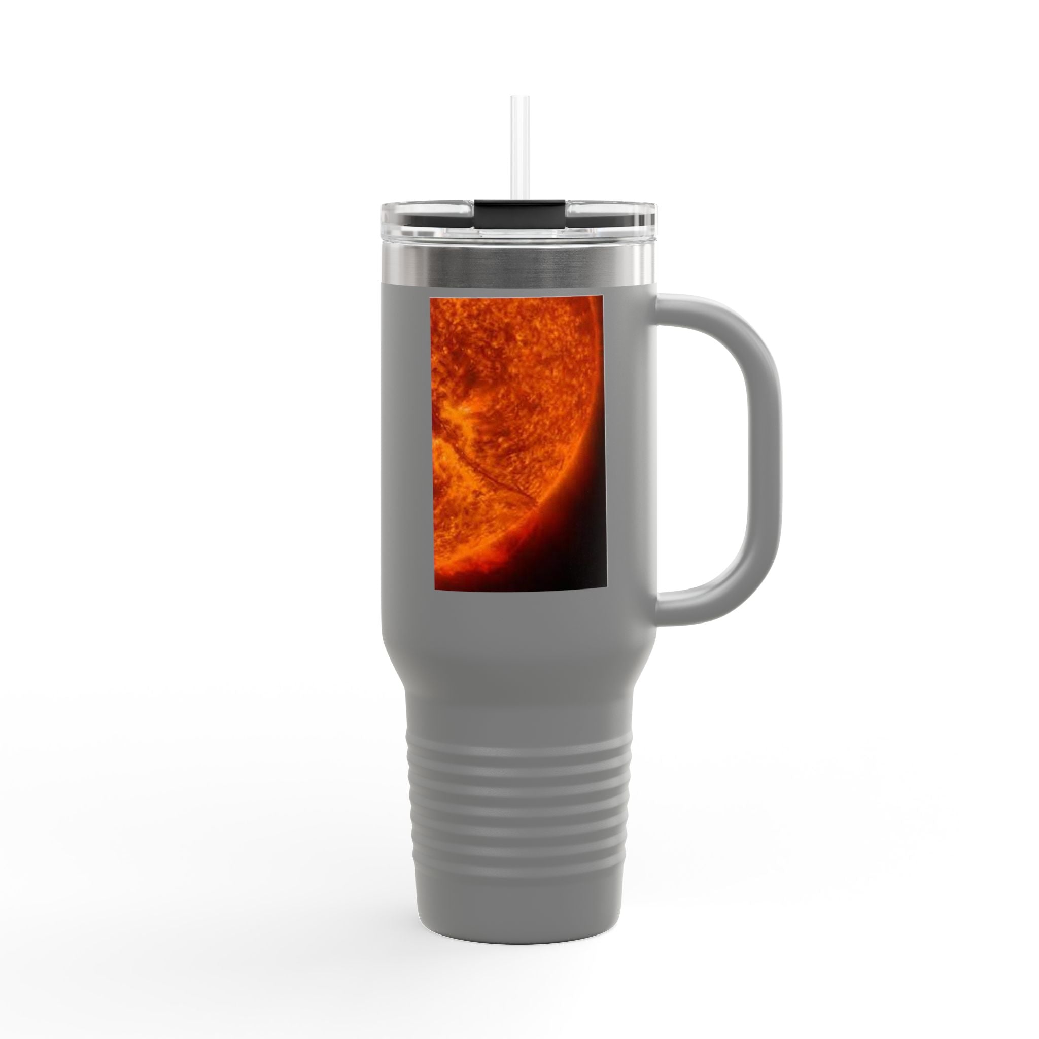 Solar Close-Up Sun Photo Travel Mug, 40oz Insulated Tumbler
