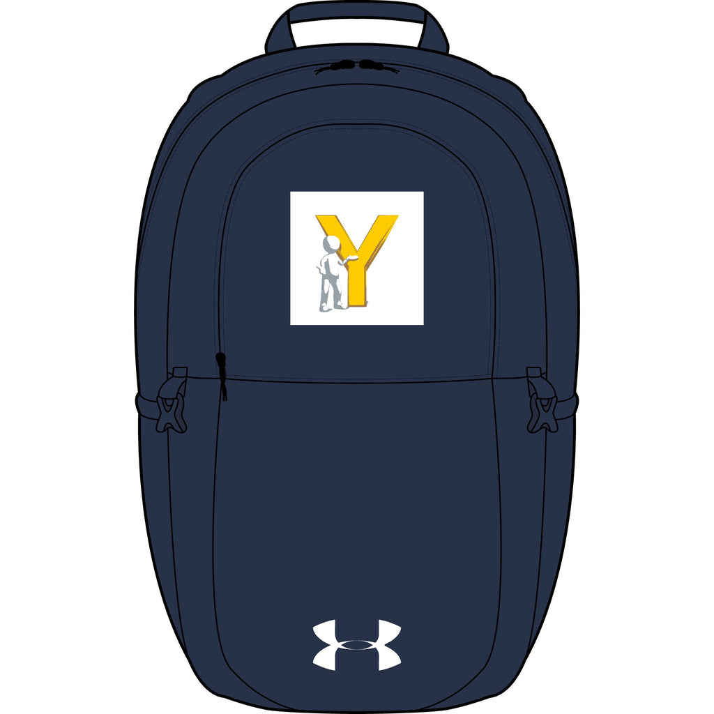 Yellow Letter Y Monogram Backpack | Embroidered Initial