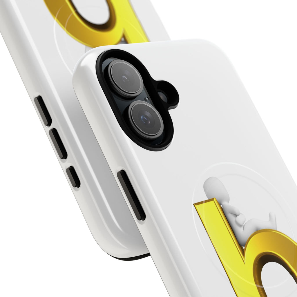 Gold Letter B Phone Case | Tough Magnetic Case