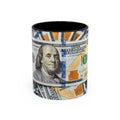 Hundred Dollar Bills Mug | Accent Coffee Mug