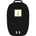 Yellow Letter J Initial Backpack | Embroidered Monogram Patch