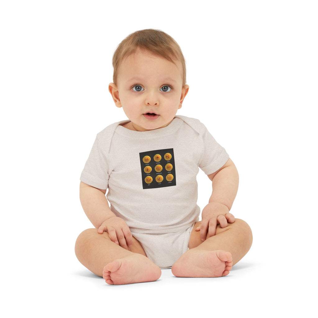 Cryptocurrency Coins Infant One Piece | Fall Baby Bodysuit