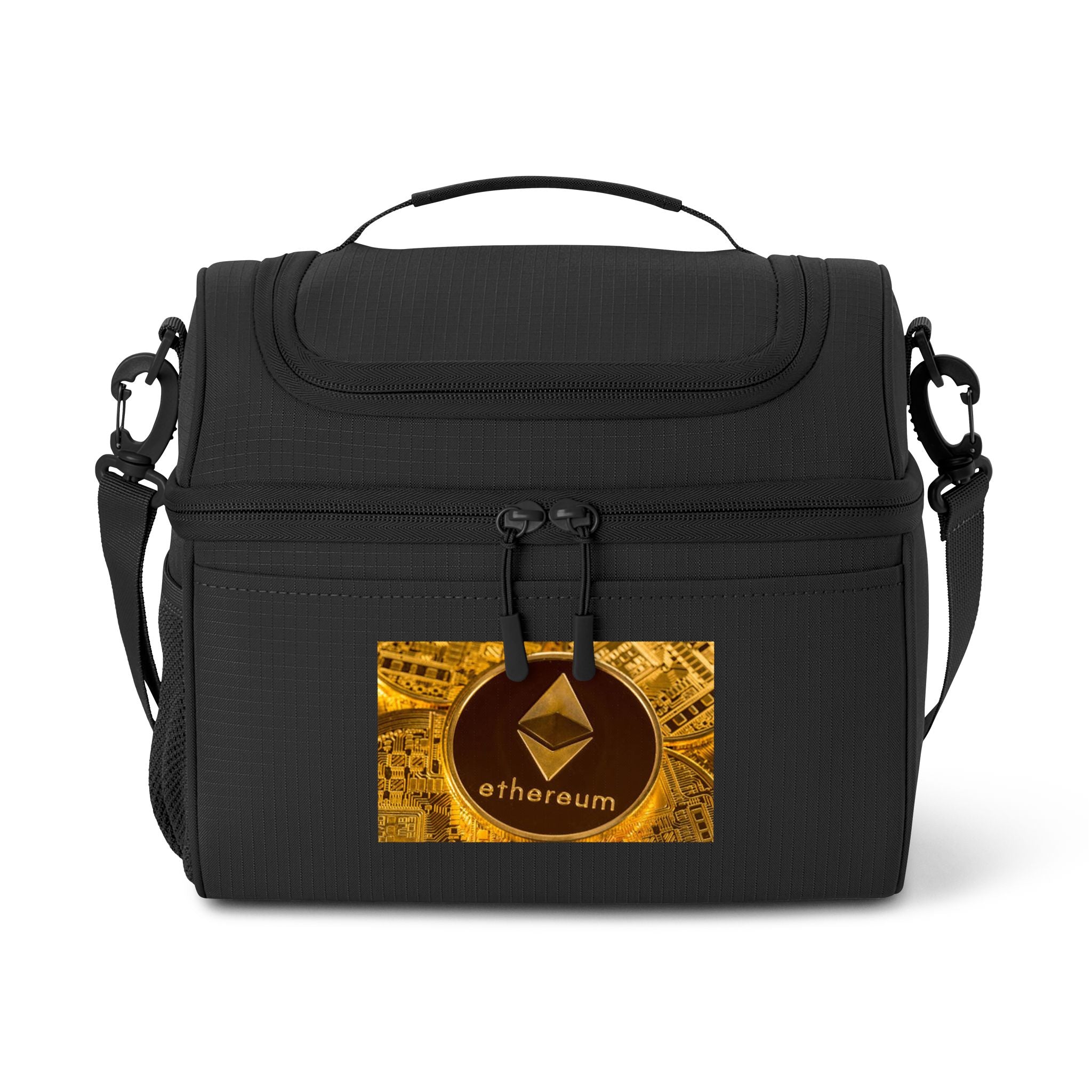 Ethereum Coin Cooler Bag | Crypto Logo Insulated Lunch Bag