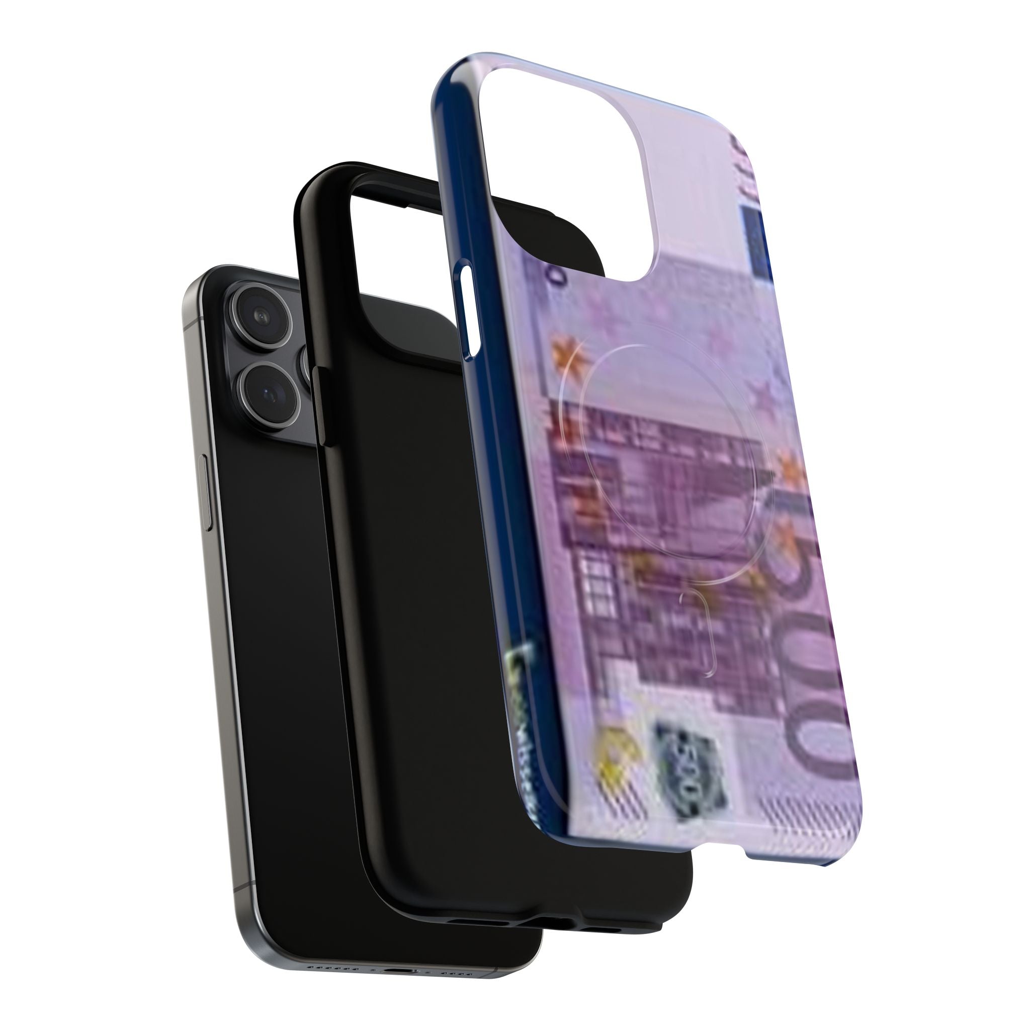 500 Euro Banknote Phone Case | Tough Magnetic Case, Money Print iPhone Cover