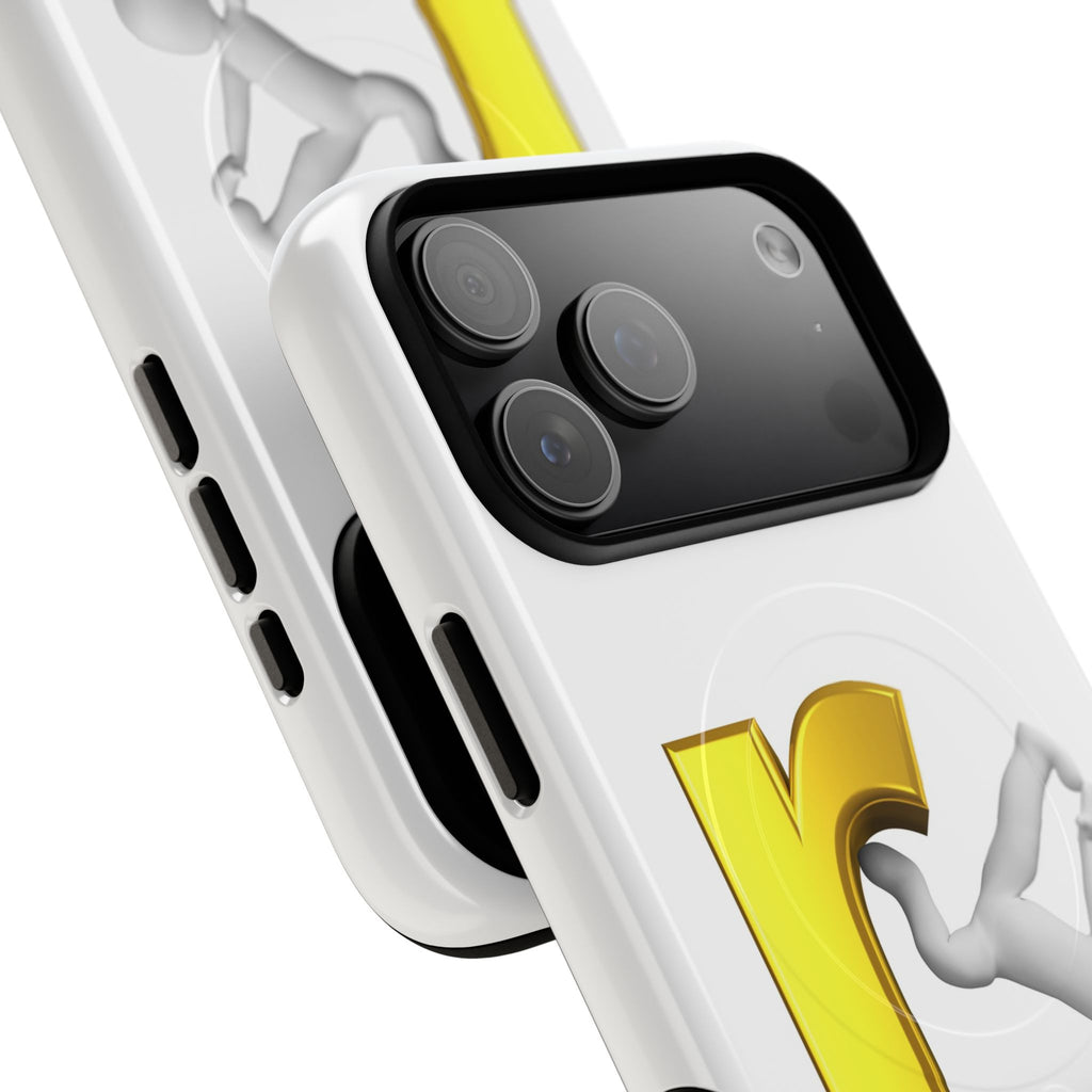 Yellow Letter R Breakdance Phone Case | Tough Magnetic Case