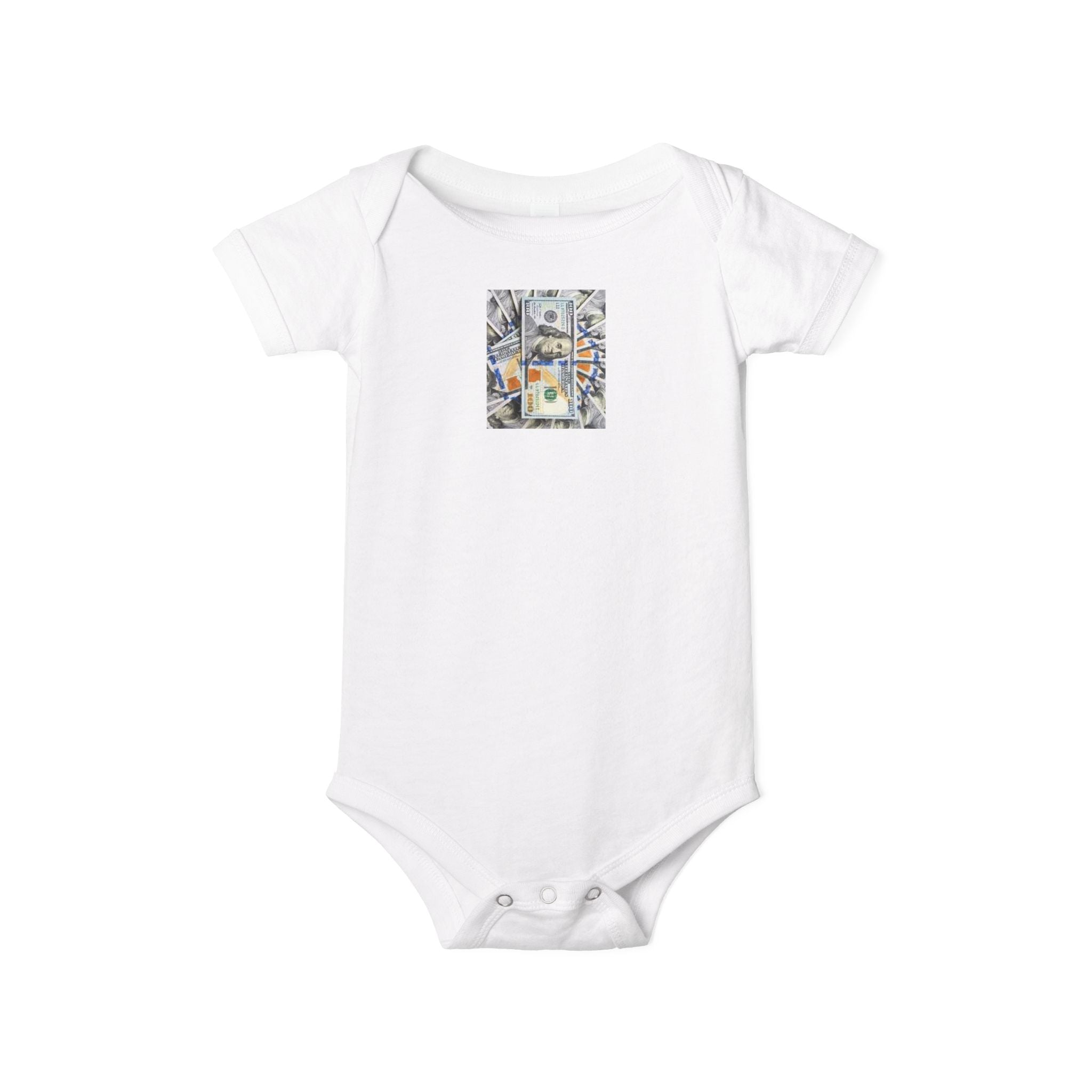 Grenouillère bébé Money Infant Jersey | Body bébé art moderne