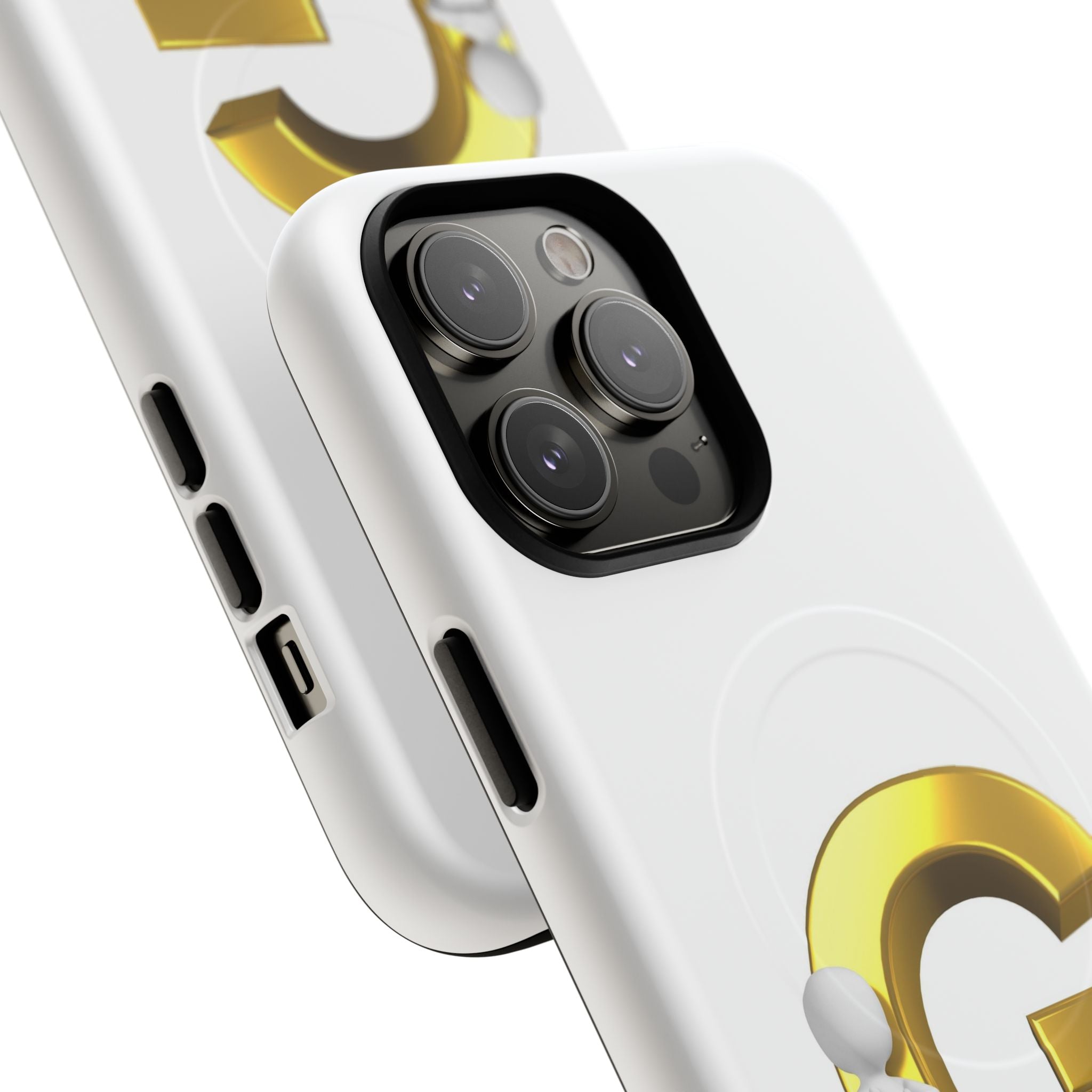 Gold Letter G Monogram Phone Case | Tough Magnetic Case