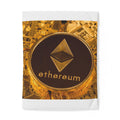 Ethereum Coin Duvet Cover | Crypto Cryptocurrency Bedding