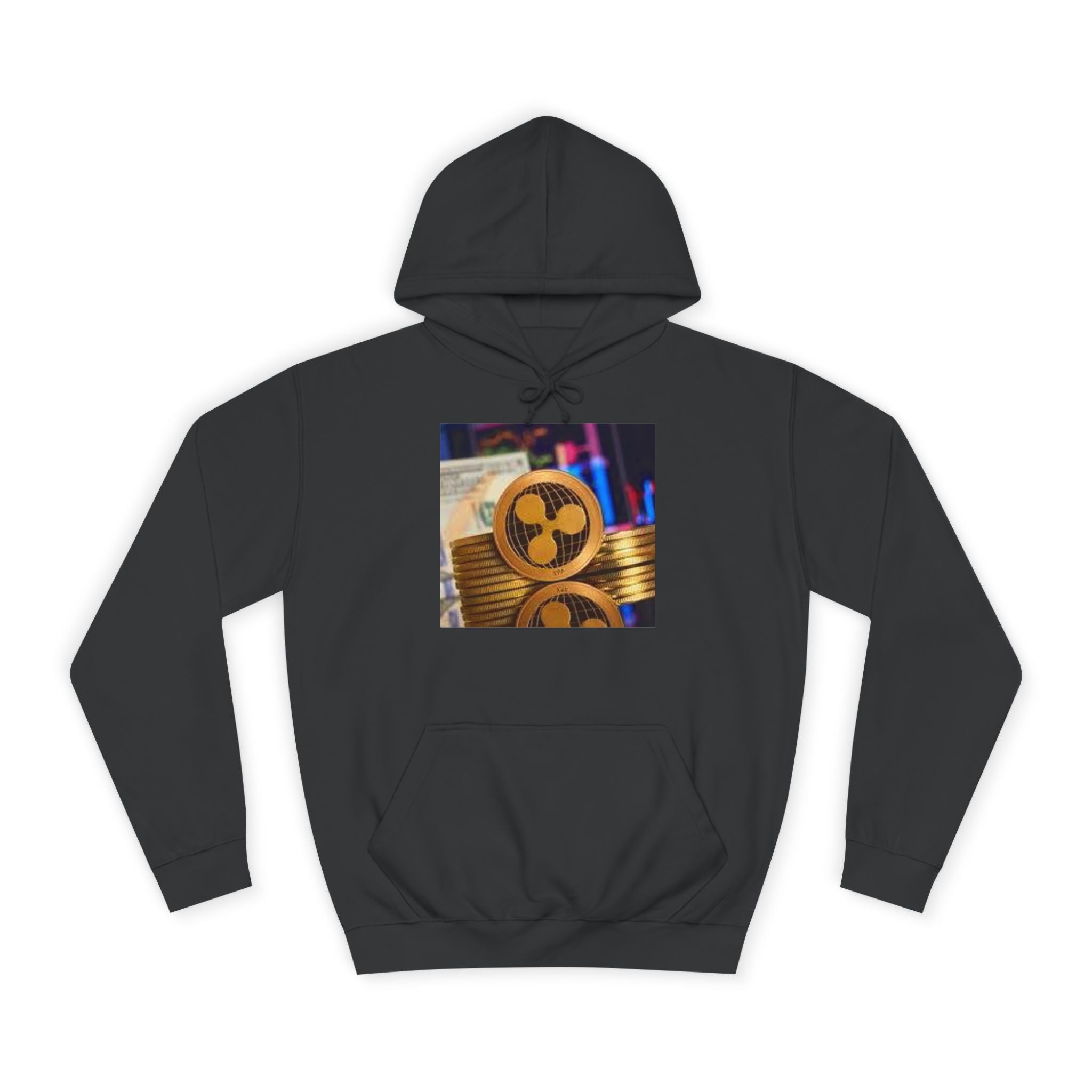 Sweat à capuche Ripple Cryptocurrency | Motif Ripple Coin, Crypto Stack, Mode Blockchain