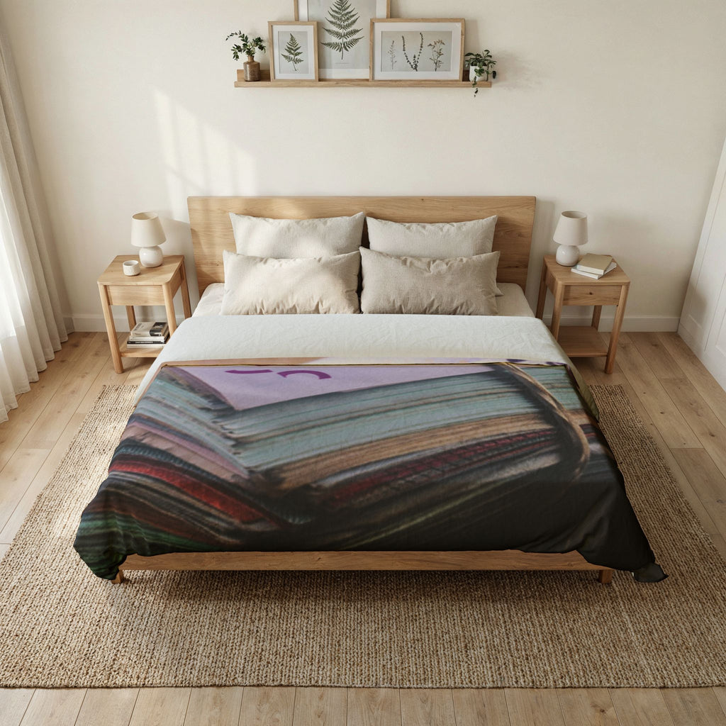 Stack of Euro Banknotes Duvet Cover | Currency Money Photography Bedding