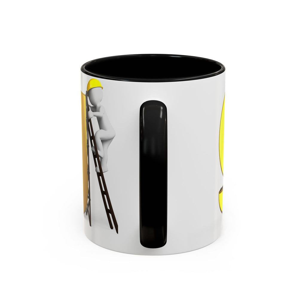 Bauarbeiter Buchstabe G Tasse | Akzent-Kaffeetasse