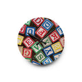 Alphabet Blocks Acrylic Wall Clock | Vintage Toy Letter Design