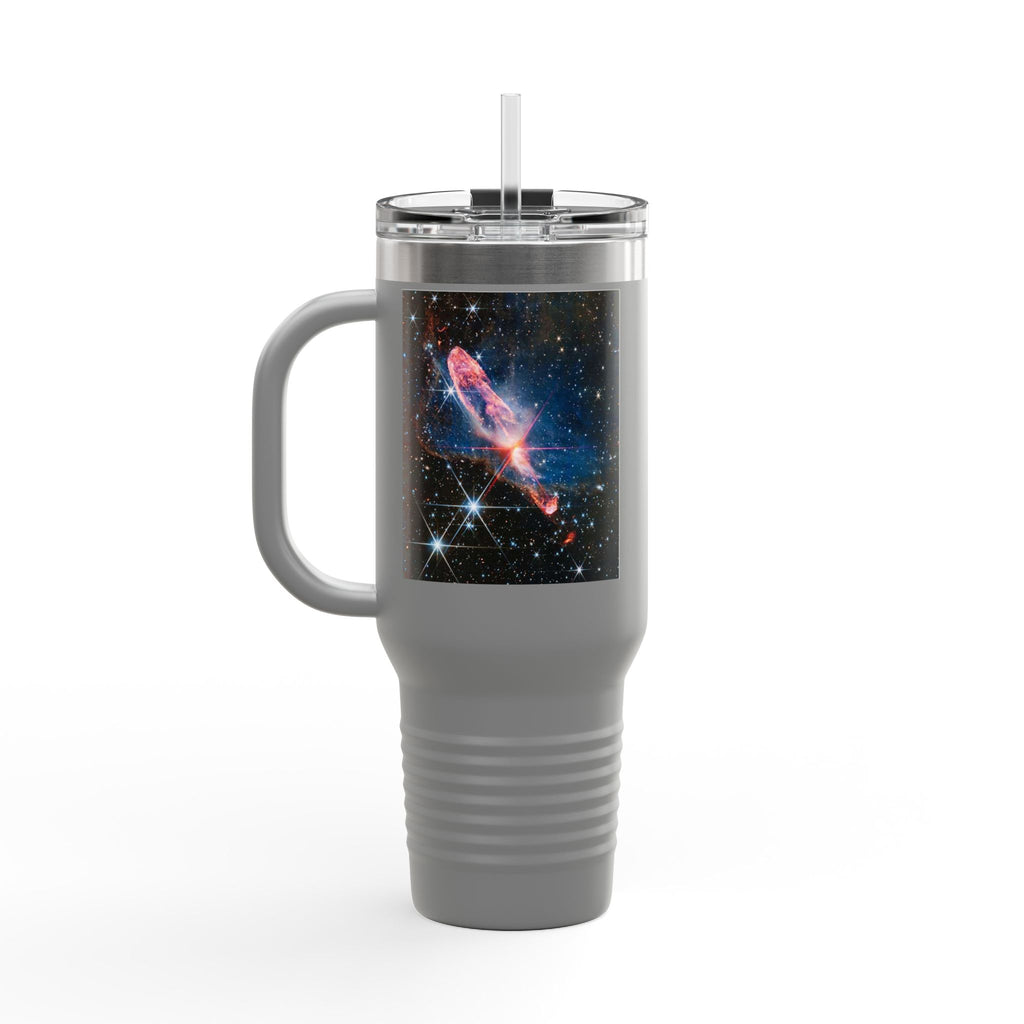 Cosmic Nebula with Stars 40oz Travel Mug | Space Galaxy Insulated Tumbler