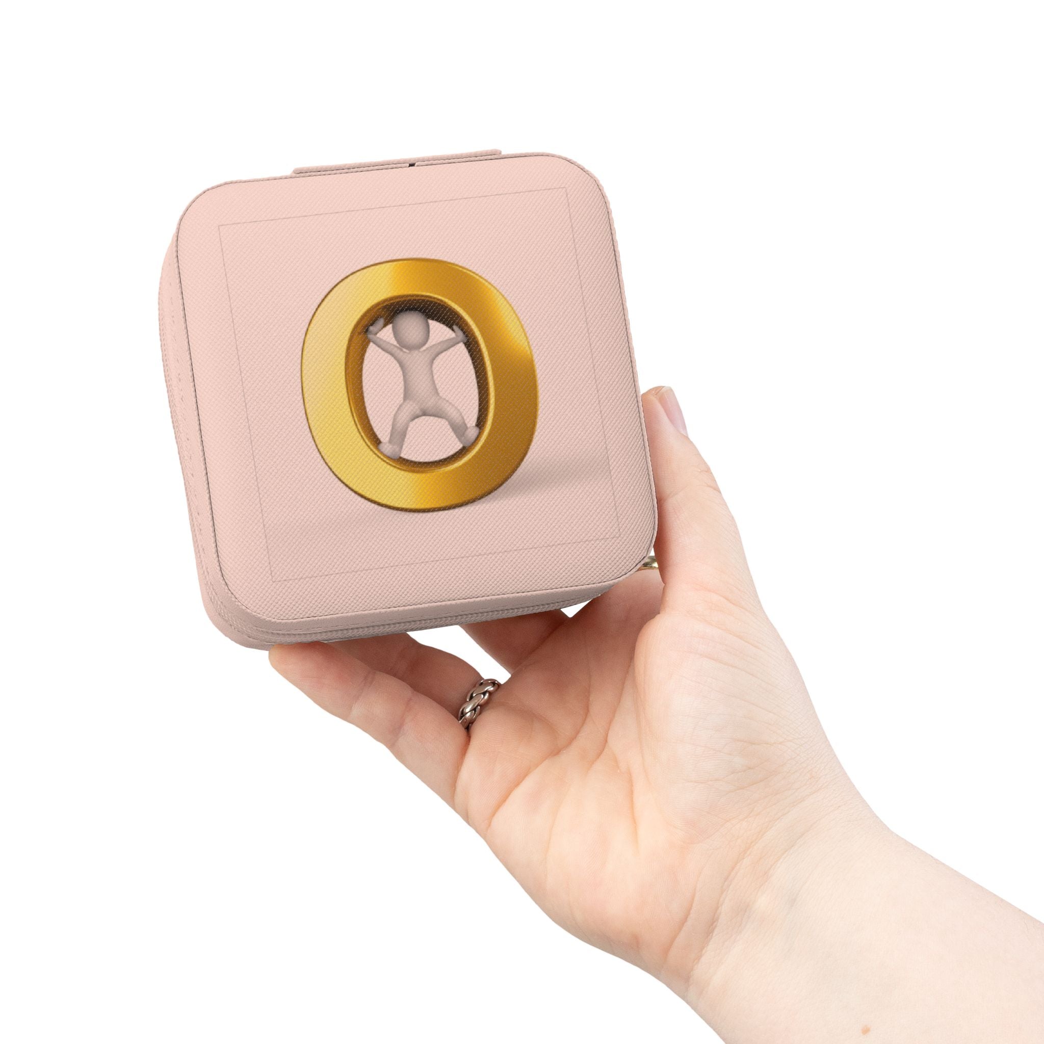 Étui de voyage compact pour bijoux | Petit organisateur de bijoux de voyage, rangement pour bagues et boucles d'oreilles