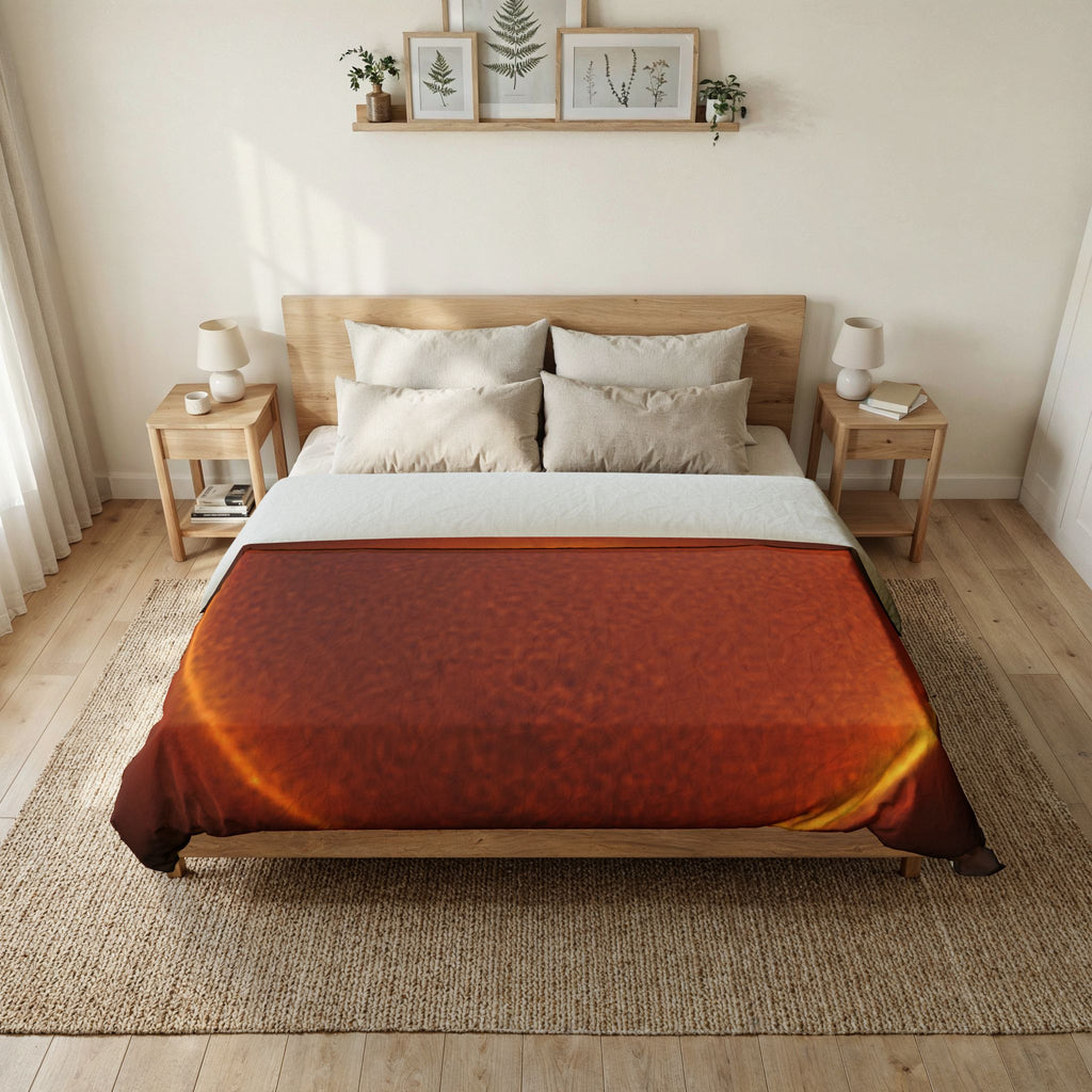 Solar Duvet Cover | Sun Eclipse Bedding