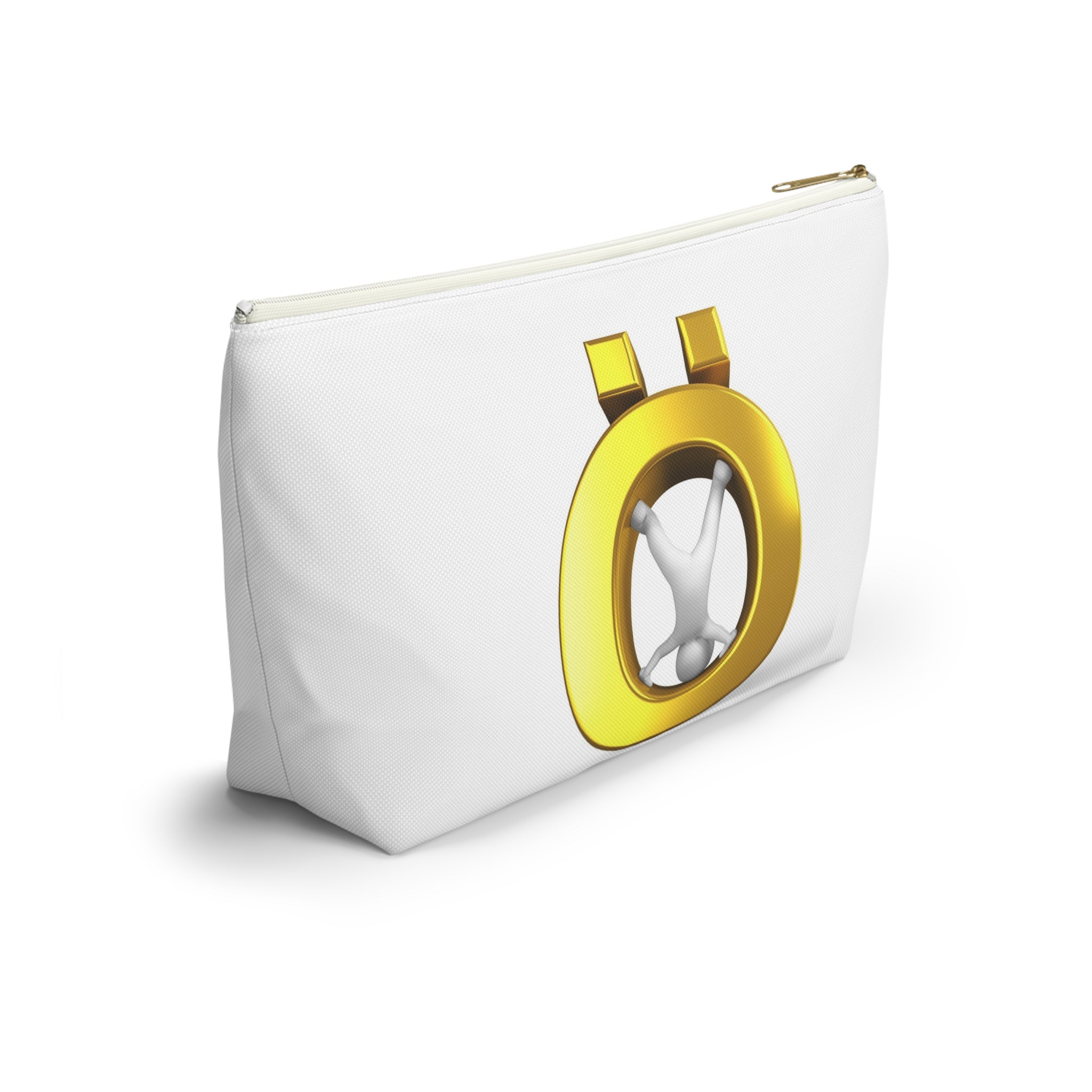 Gold Letter Ö Accessory Pouch