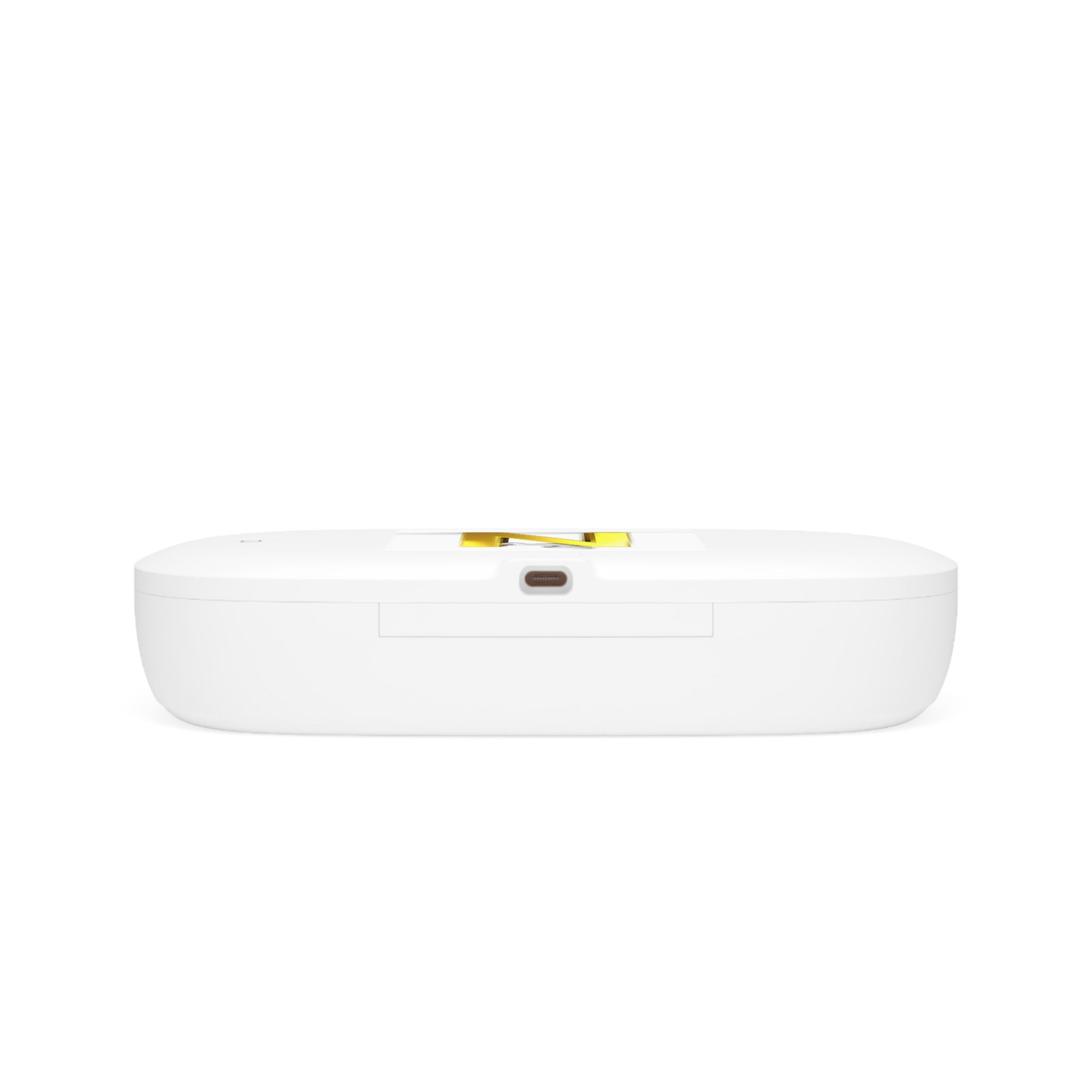 Gold Letter N Monogram UV Phone Sanitizer and Wireless Charging Pad | Personalized Initial