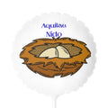 Bird Nest Illustration Balloon | 11" Round or Heart Balloon