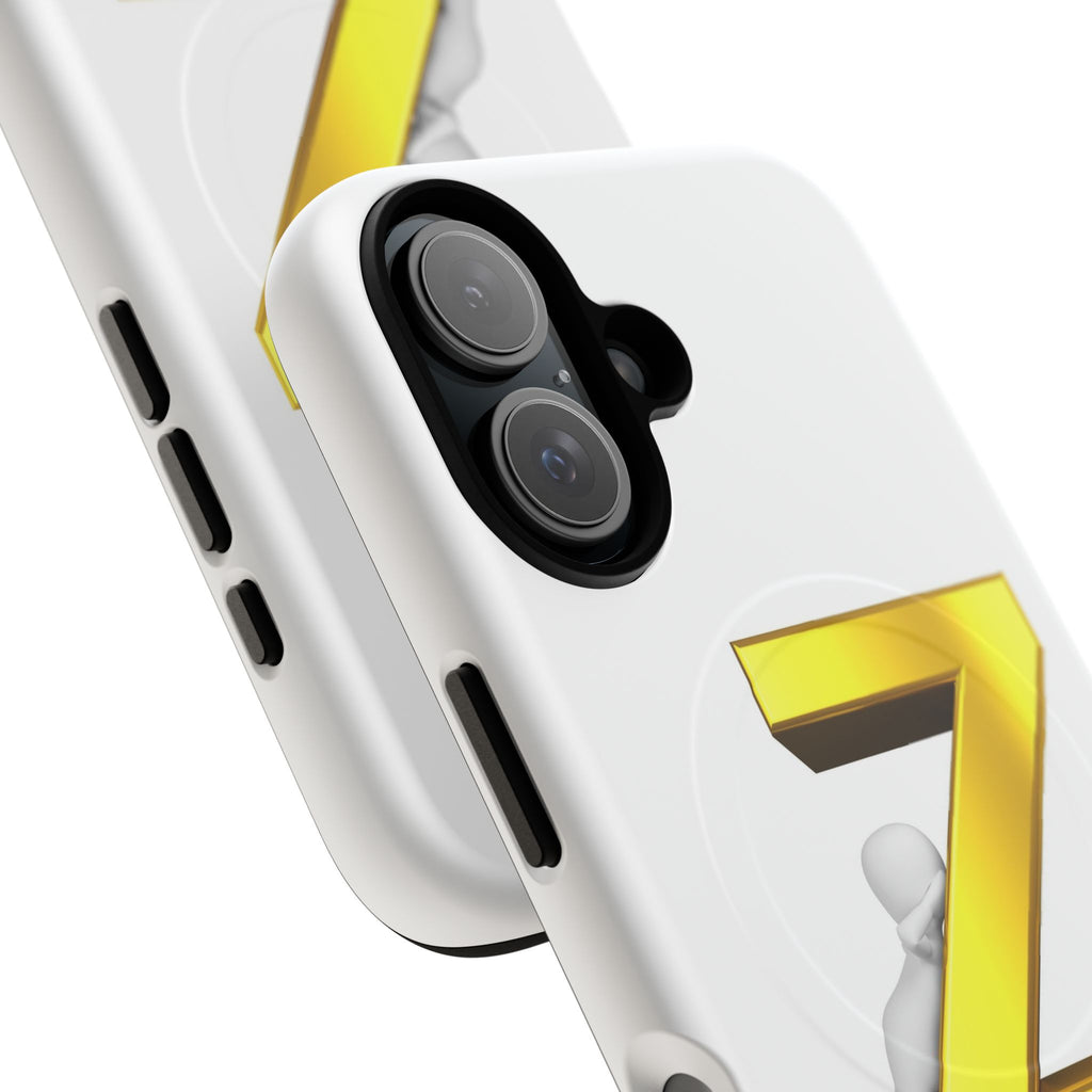 Gold 3D Letter Z Phone Case | Tough Magnetic Case