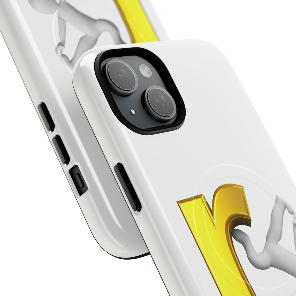 Yellow Letter R Breakdance Phone Case | Tough Magnetic Case