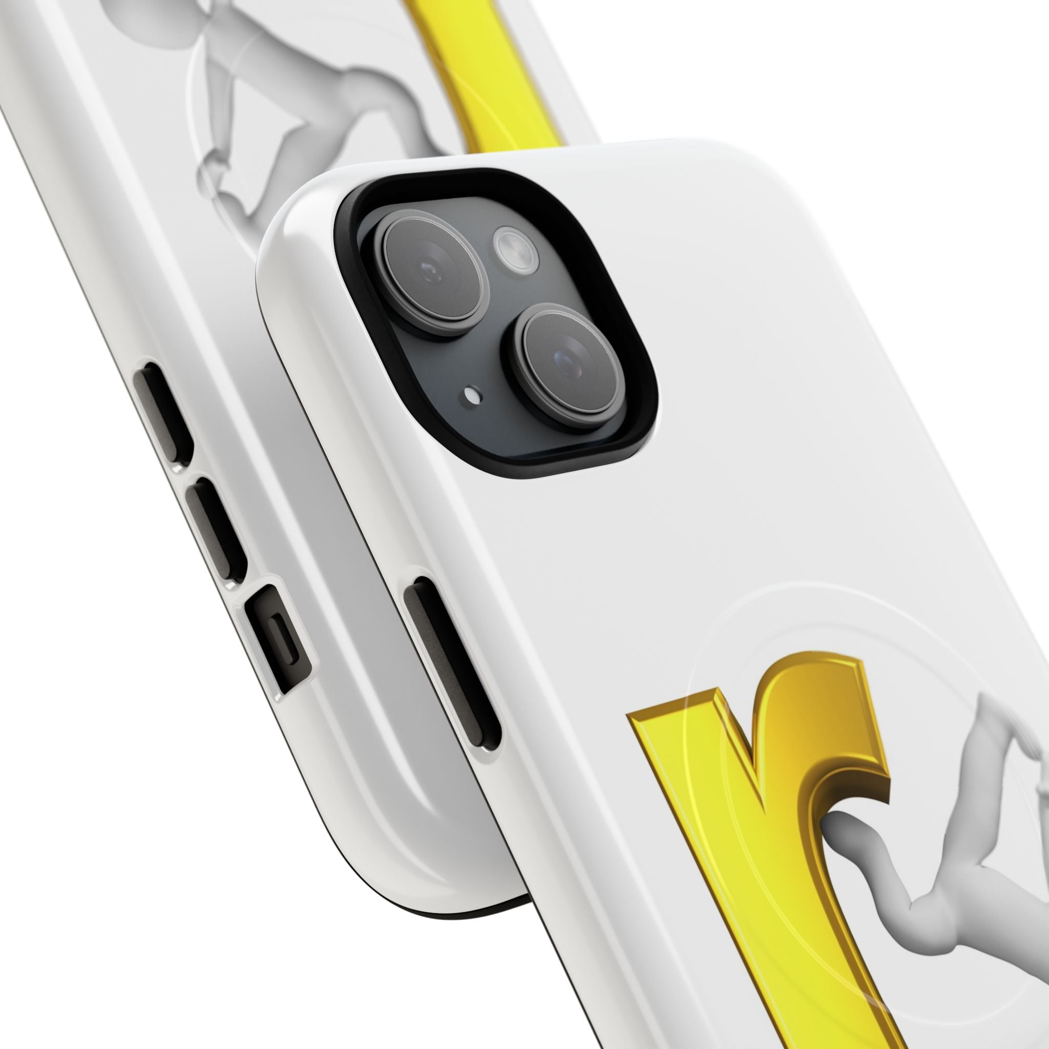 Yellow Letter R Breakdance Phone Case | Tough Magnetic Case