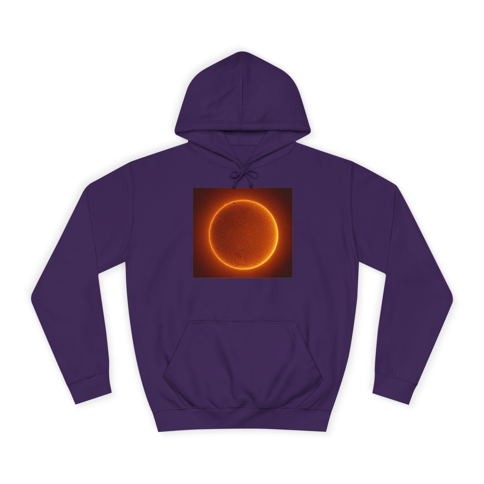 Sweat à capuche Anneau Solaire Enflammé | Graphique Éclipse Solaire, Sweat Astronomie Spatiale