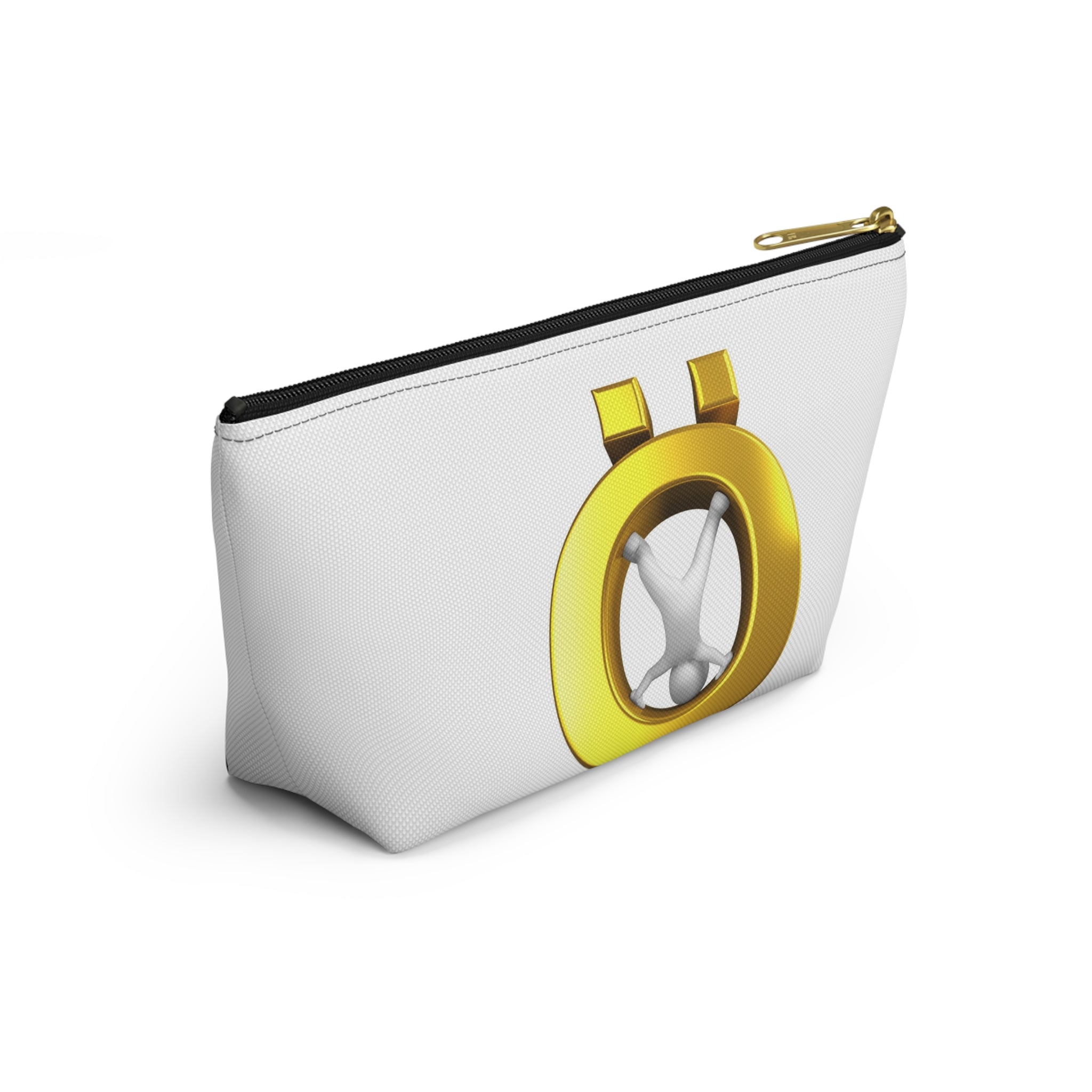 Gold Letter Ö Accessory Pouch