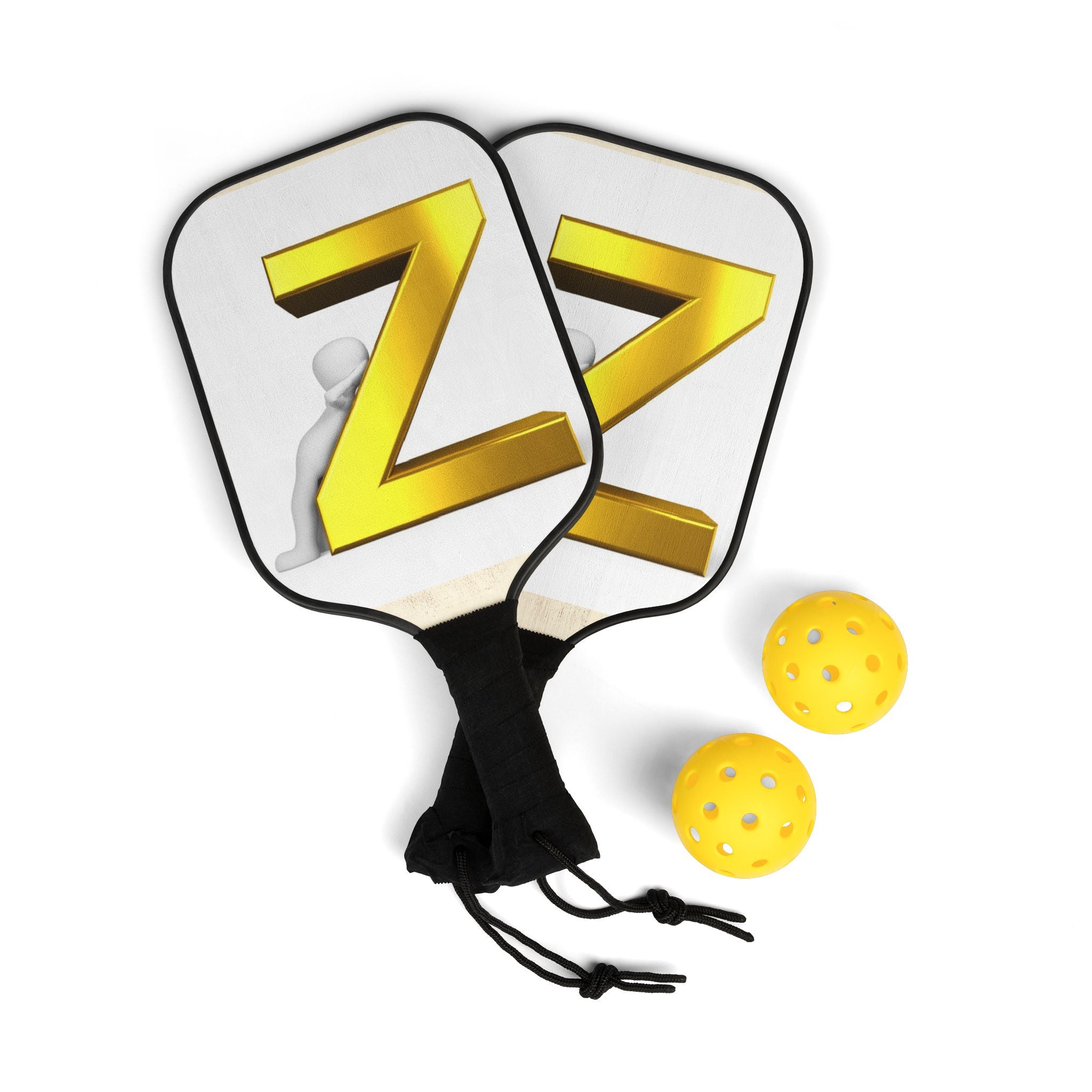 Gold Z Initial Pickleball Paddle