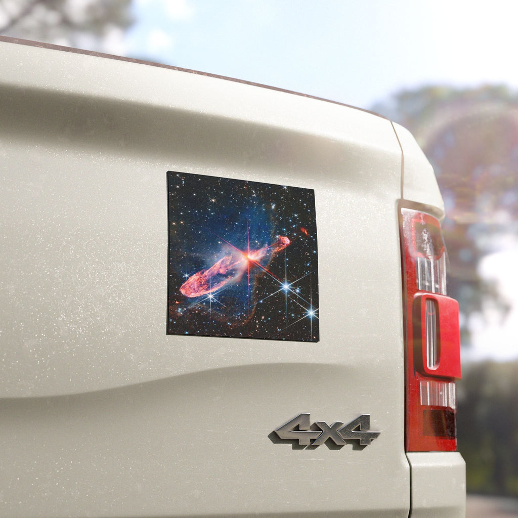 Space Nebula Galaxy Car Magnet | Cosmic Starfield Vehicle Decal