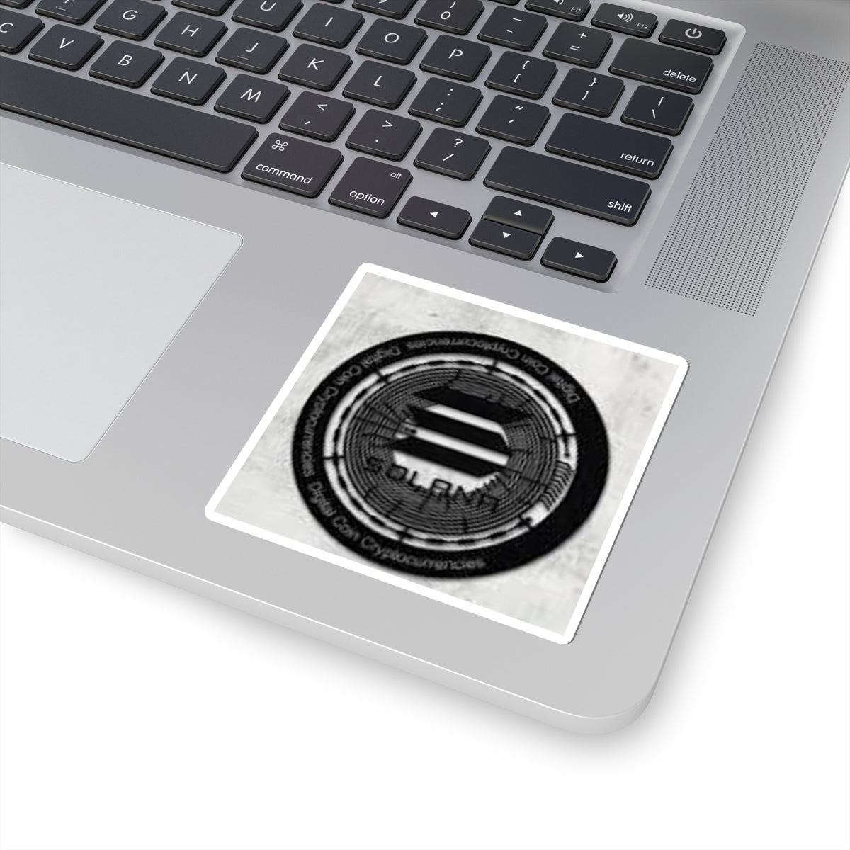 Solana Coin Logo Sticker | Kiss-Cut Cryptocurrency Decal
