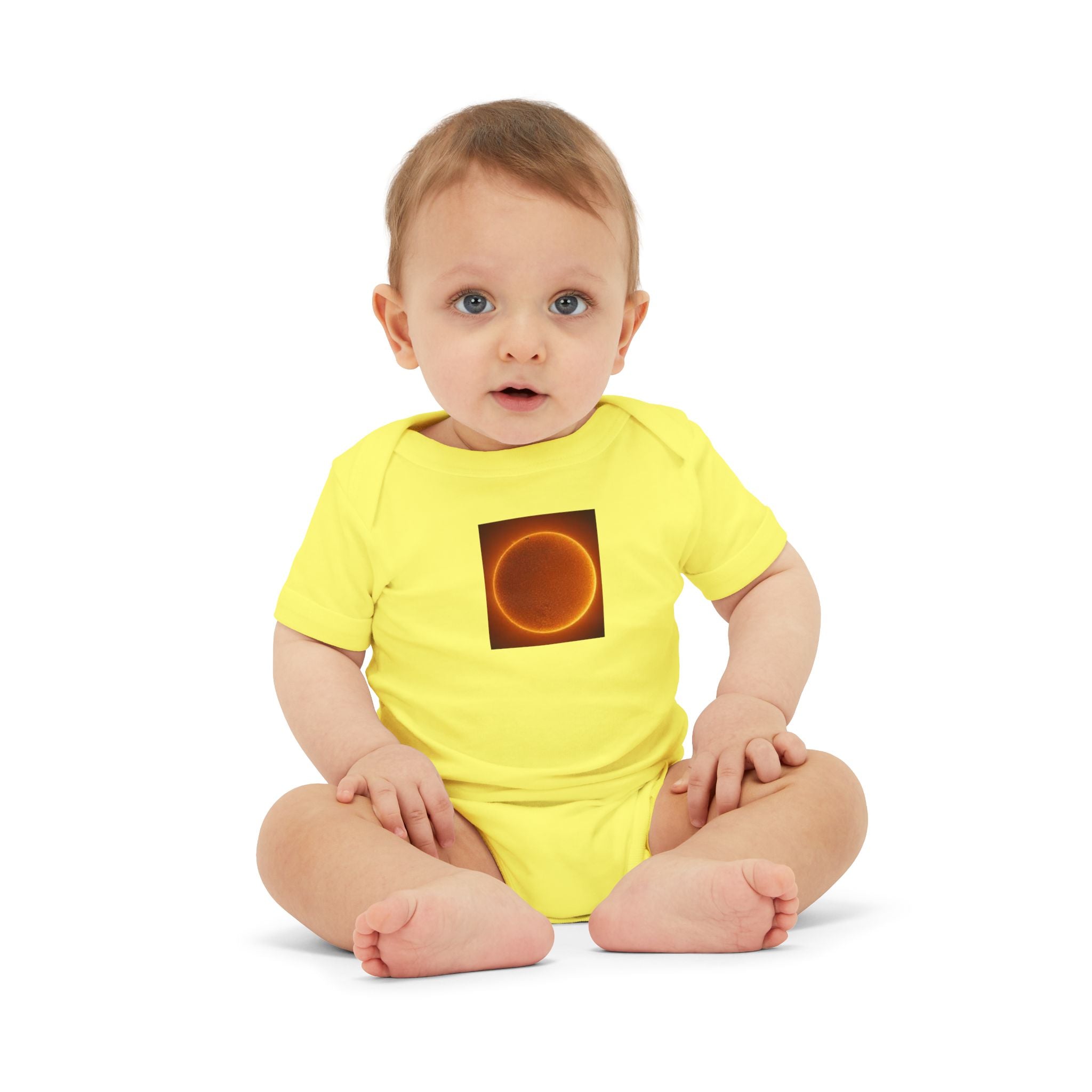 Solar Eclipse Ring Infant One Piece | Space Baby Bodysuit