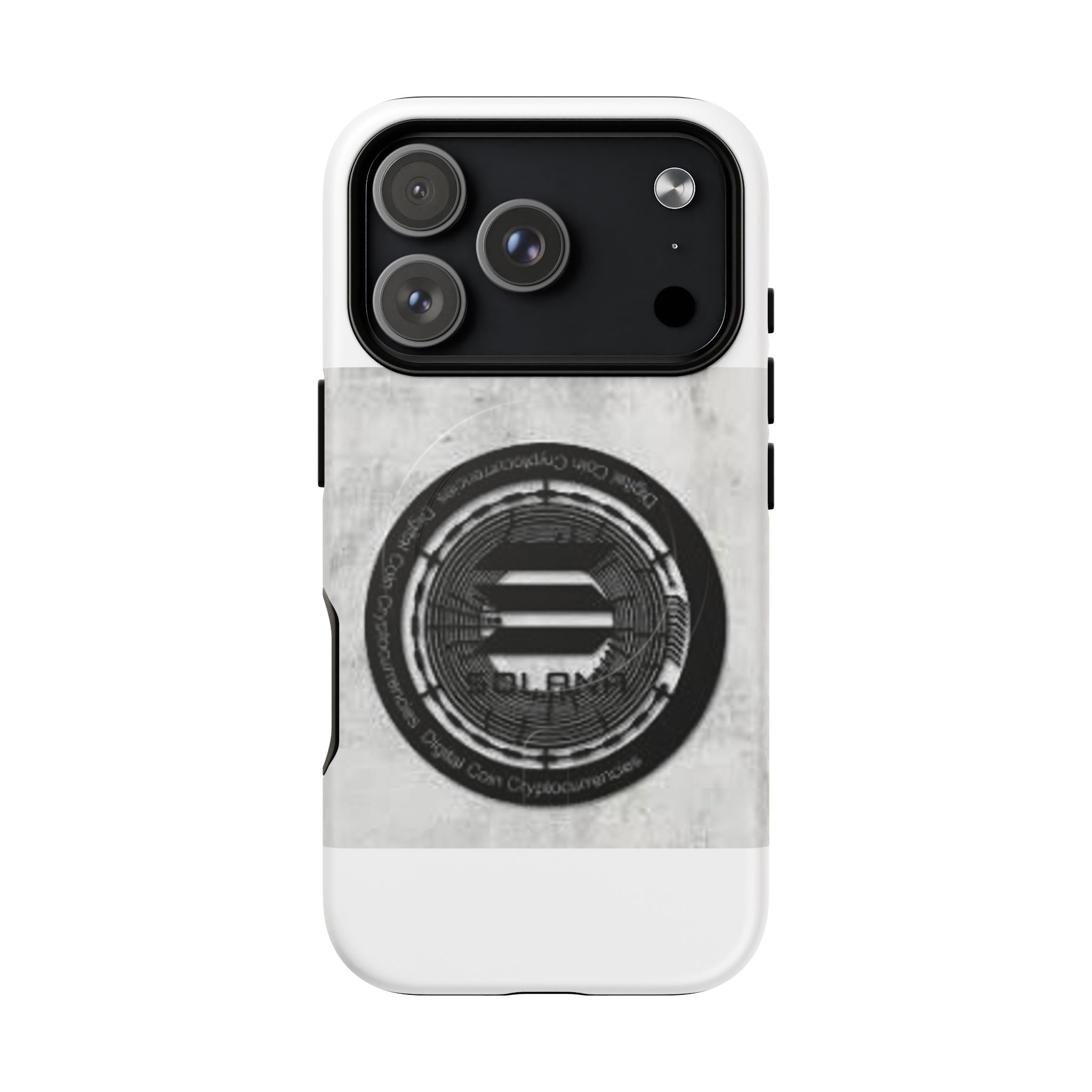 Coque de téléphone Solana Crypto Coin | Coque magnétique robuste
