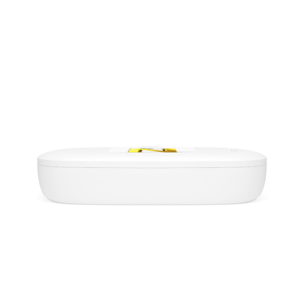 Gold Letter N Monogram UV Phone Sanitizer and Wireless Charging Pad | Personalized Initial