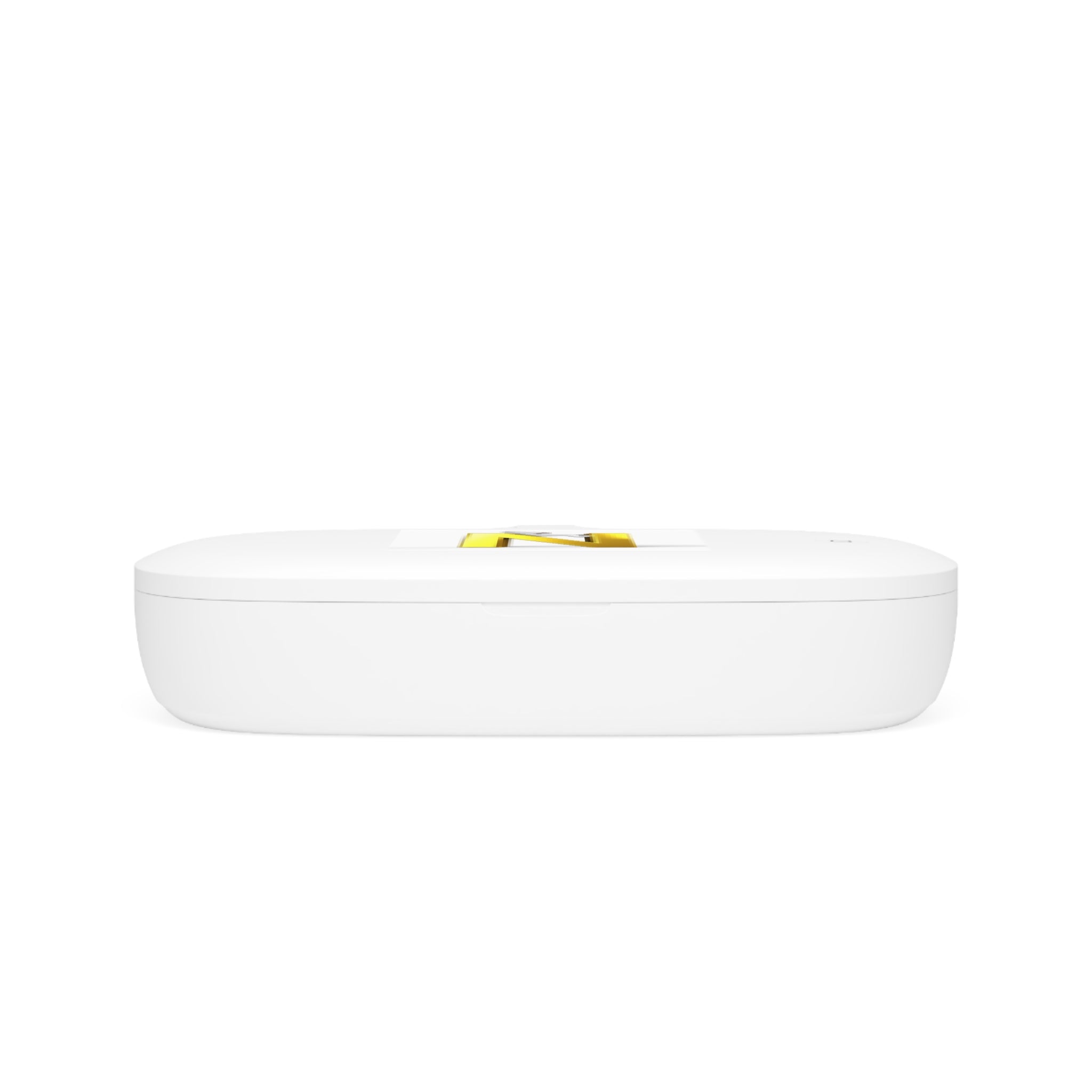 Gold Letter N Monogram UV Phone Sanitizer and Wireless Charging Pad | Personalized Initial