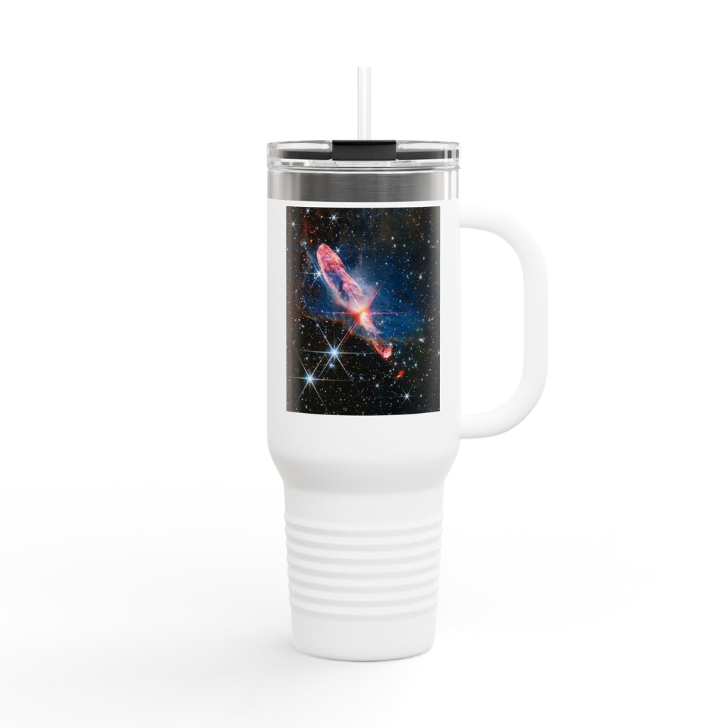 Cosmic Nebula with Stars 40oz Travel Mug | Space Galaxy Insulated Tumbler
